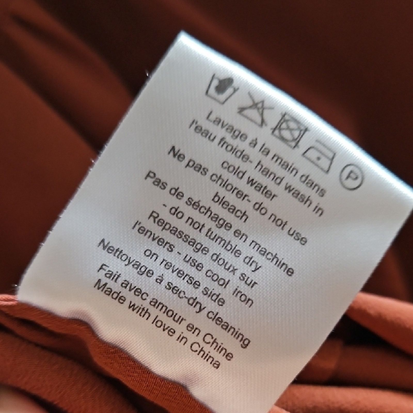 Sezane Sezane Rust Mini Dress Size 38 (US Size 6) Size S / US 4 / IT 40 - 8 Thumbnail