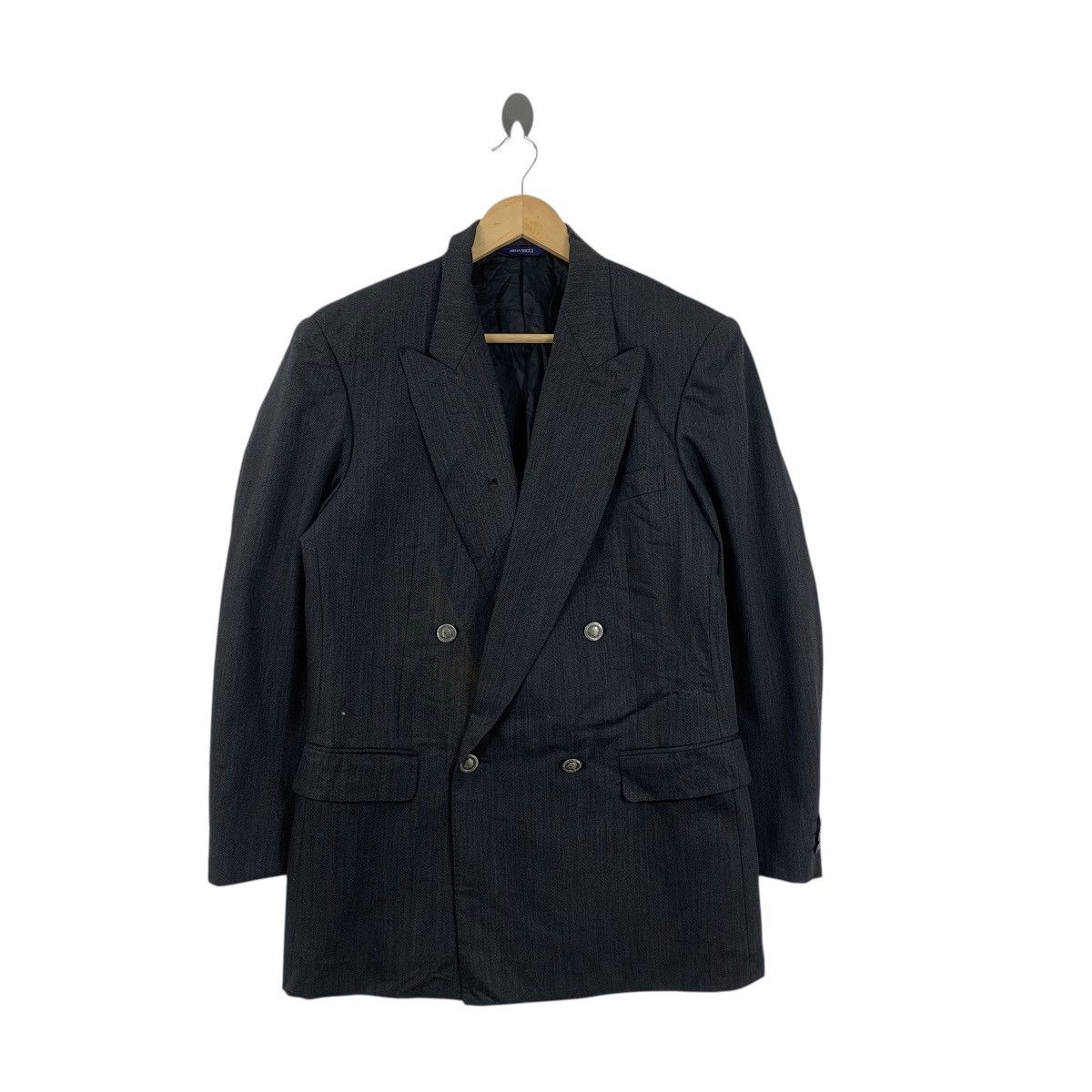 Nina Ricci Vintage NINA RICCI MONSIEUR Double Breasted Blazer Jacket Size M / US 6-8 / IT 42-44 - 1 Thumbnail