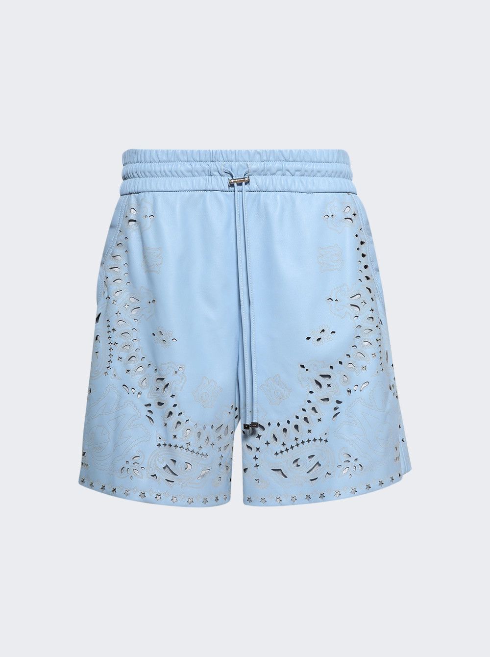 Amiri o1mle0326 Bandana Laser Short in Blue Size US 40 / EU 56 - 1 Thumbnail