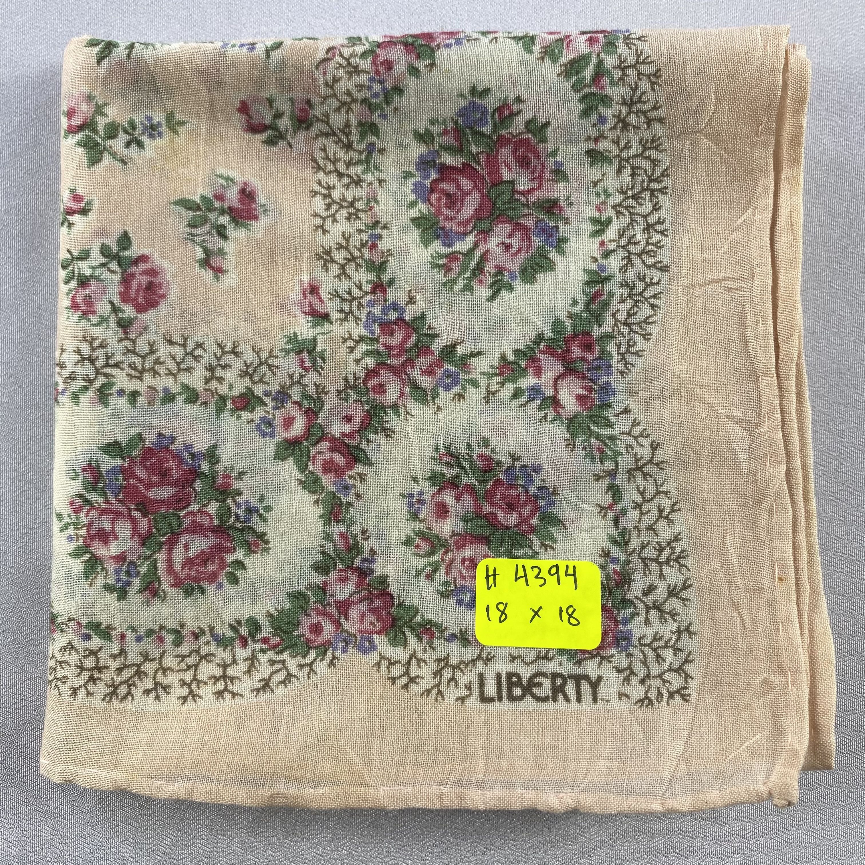 Liberty × Vintage Liberty Bandana/ Handkerchief / Neckerchief Size ONE SIZE - 8 Thumbnail