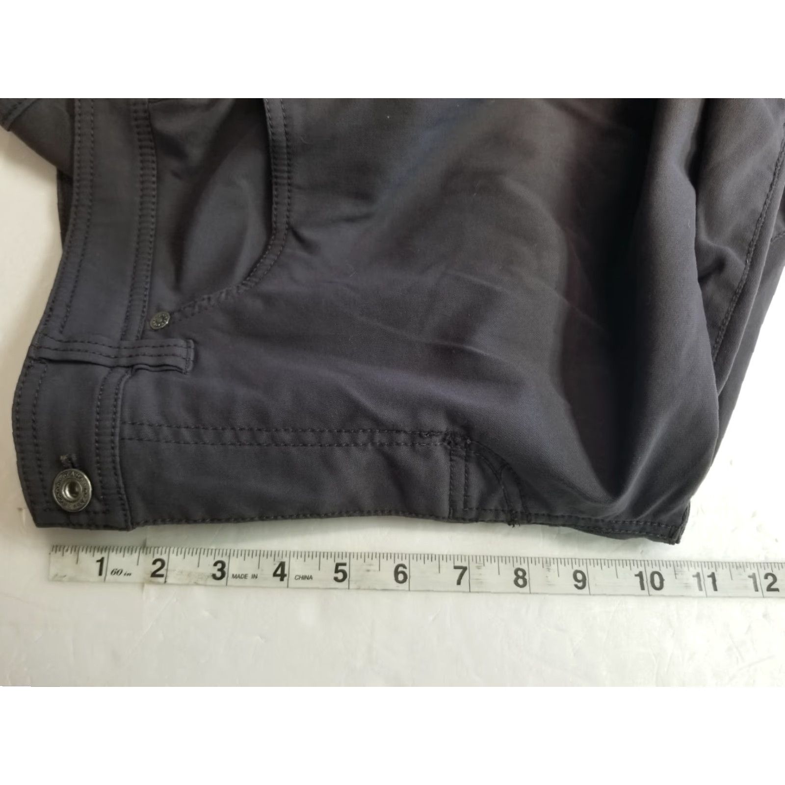 Prana PrAna Breathe Dark Grey Stretch Jeans Slim Fit Men's Size 34x30 See Pics Size US 34 / EU 50 - 4 Thumbnail