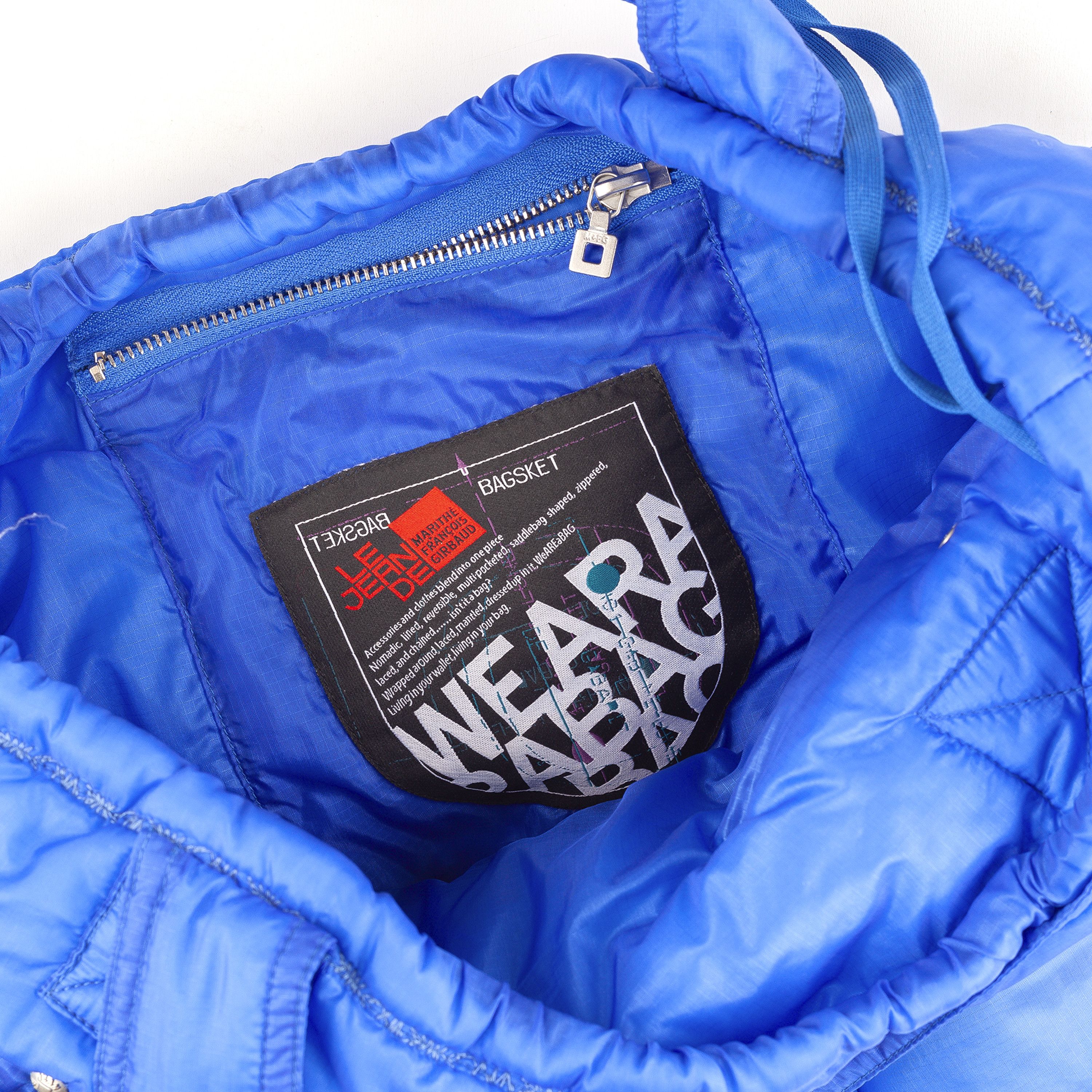 Marithe + Francois Girbaud Marithé François Girbaud Blue Bubble Polyamide Vintage Bag Size ONE SIZE - 4 Thumbnail