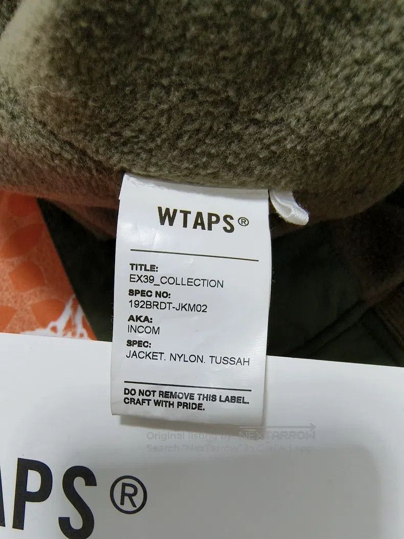 Wtaps Wtaps Embroidered Fleece Hooded Cotton Jacket Size US S / EU 44-46 / 1 - 3 Thumbnail