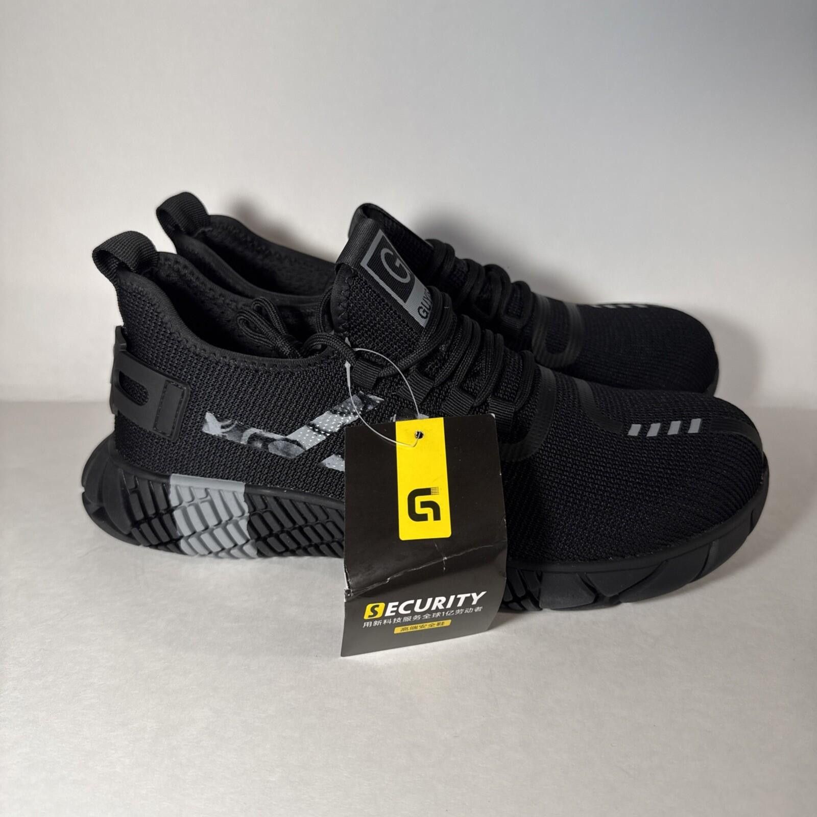 Other GUYISA Security Safety Work Shoes Steel Toed, Black Size ONE SIZE - 3 Thumbnail