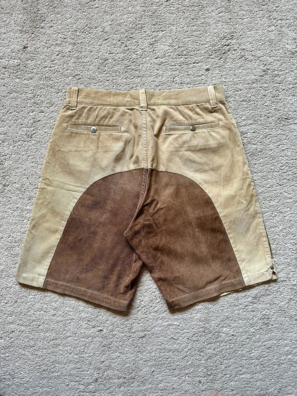 Isamu Katayama Backlash 1990s Pledge Cowboy Corduroy Shorts Size US 32 / EU 48 - 5 Thumbnail