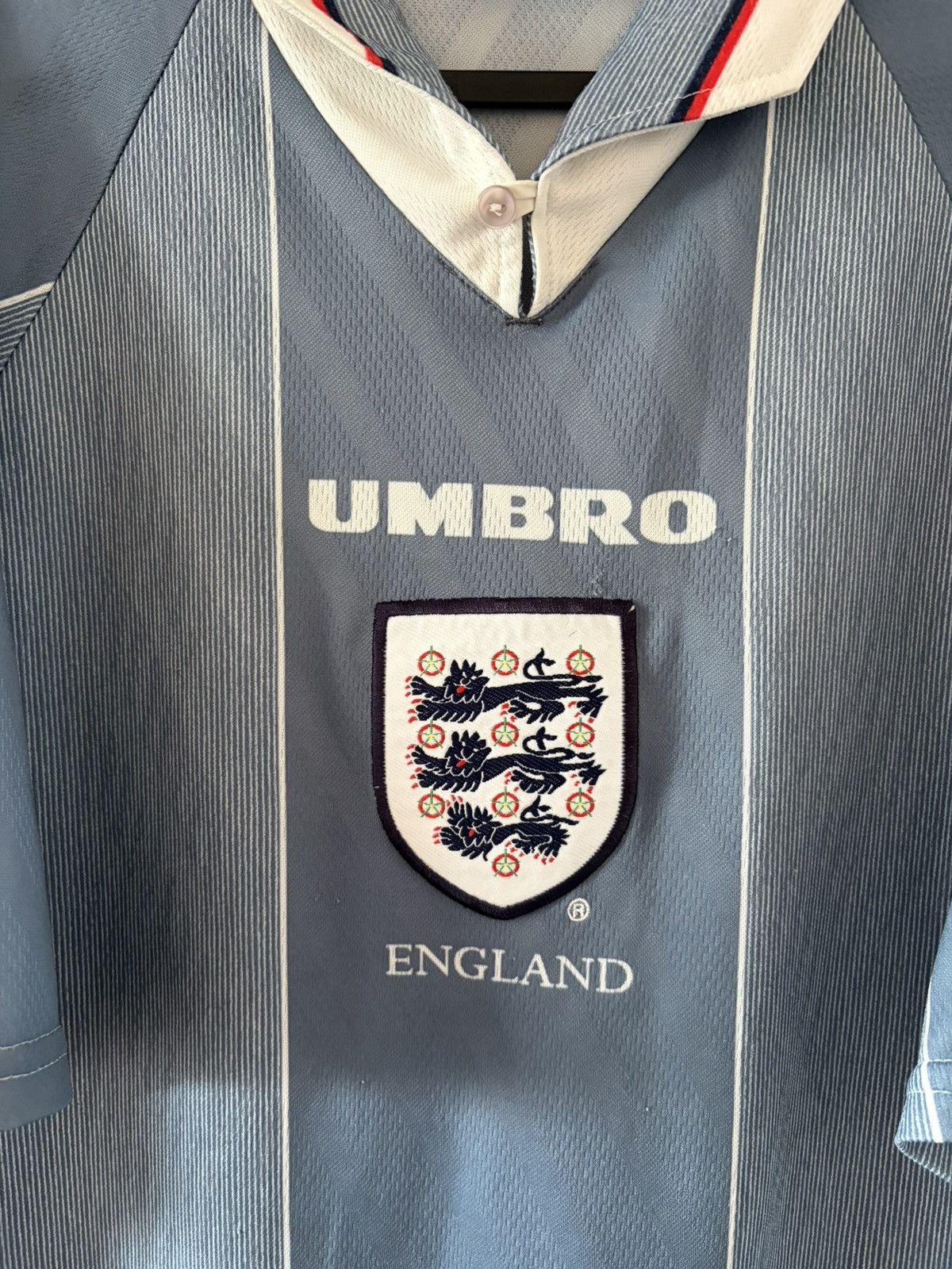 England umbro 1996 wyjazdowa vintage — zdjęcie 2