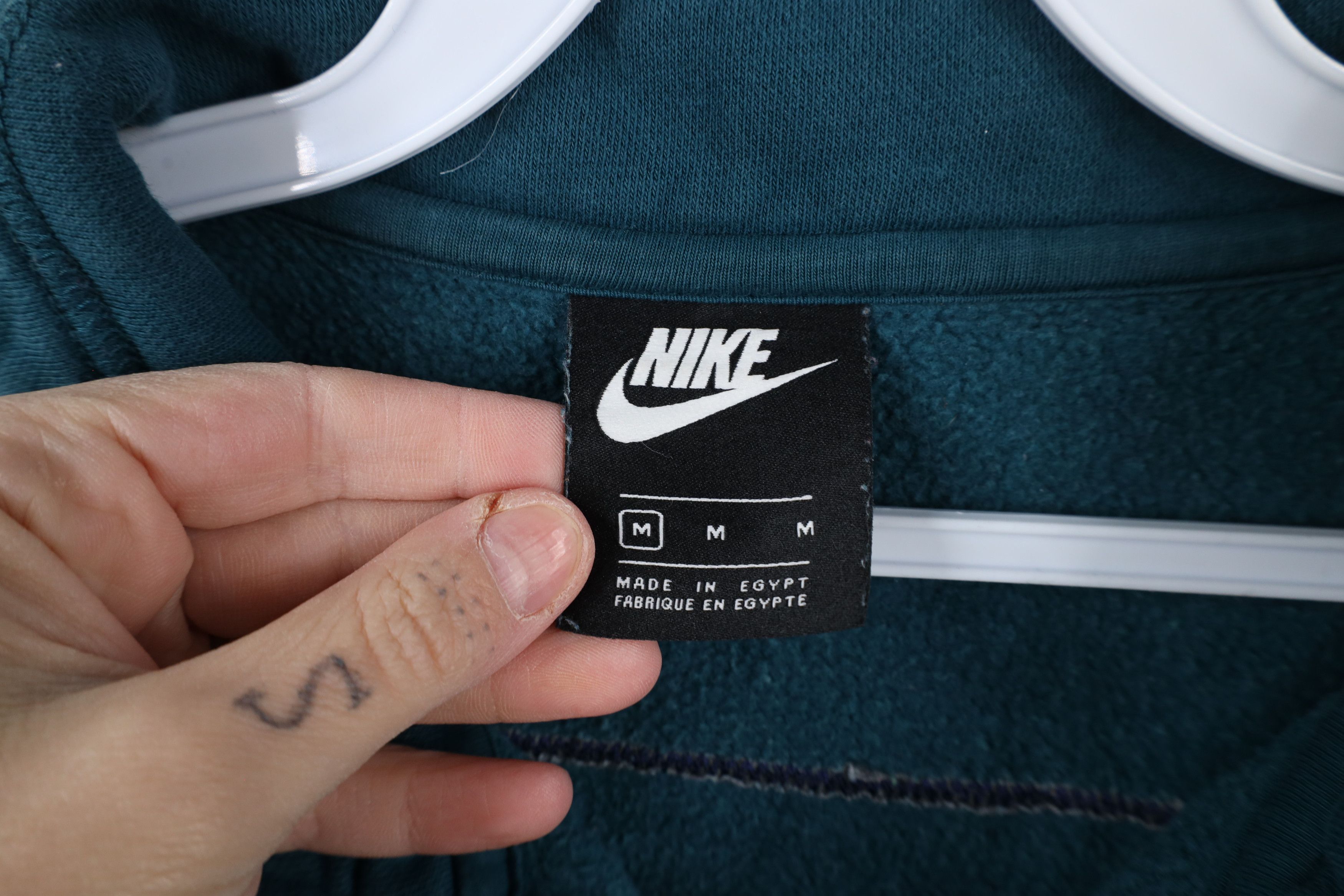 Nike × Vintage Vintage Y2K Nike Sportswear Spell French Terry Sweatshirt Size M / US 6-8 / IT 42-44 - 6 Thumbnail