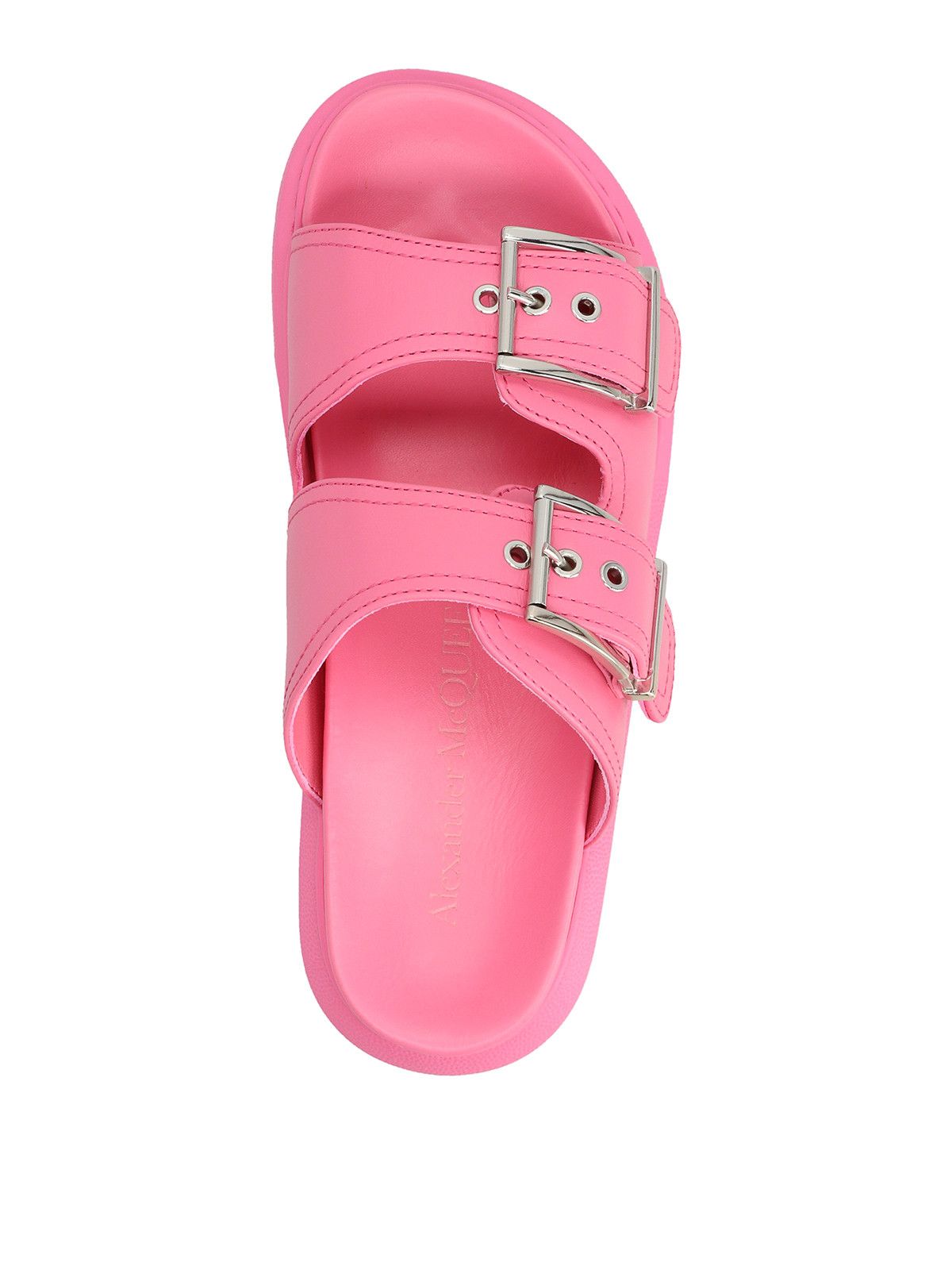 Alexander McQueen o1y0225 Slides in Pink Size US 8 / IT 38 - 3 Thumbnail