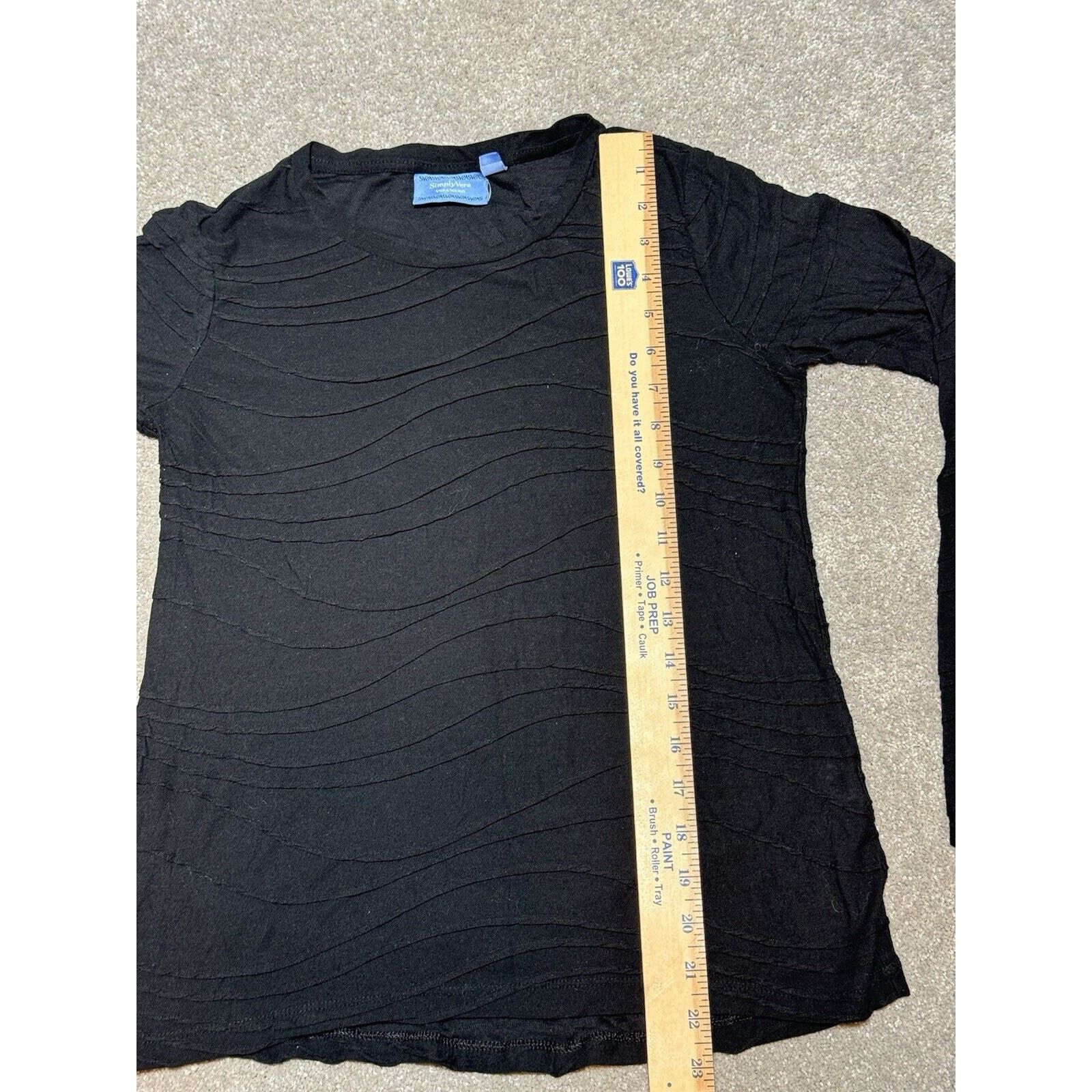 Other Simply Vera Wang Top Womens S Dark Fairy Grunge Goth Witchy Size S / US 4 / IT 40 - 5 Thumbnail