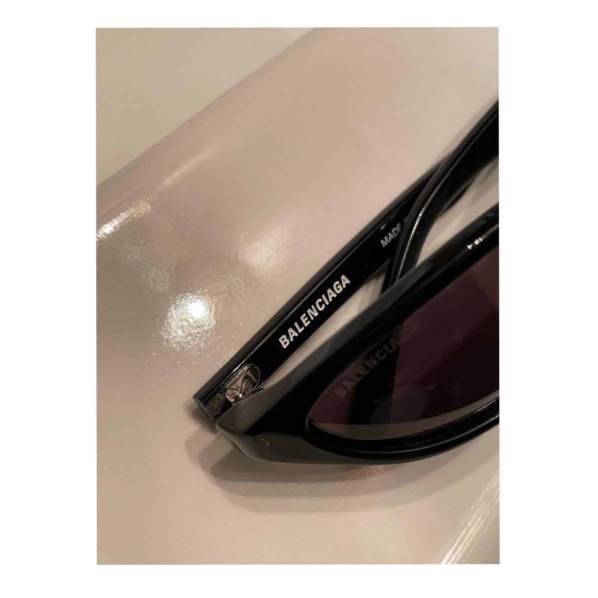 Balenciaga Balenciaga Neo 2.0 Oval Sunglasses Size ONE SIZE - 3 Thumbnail