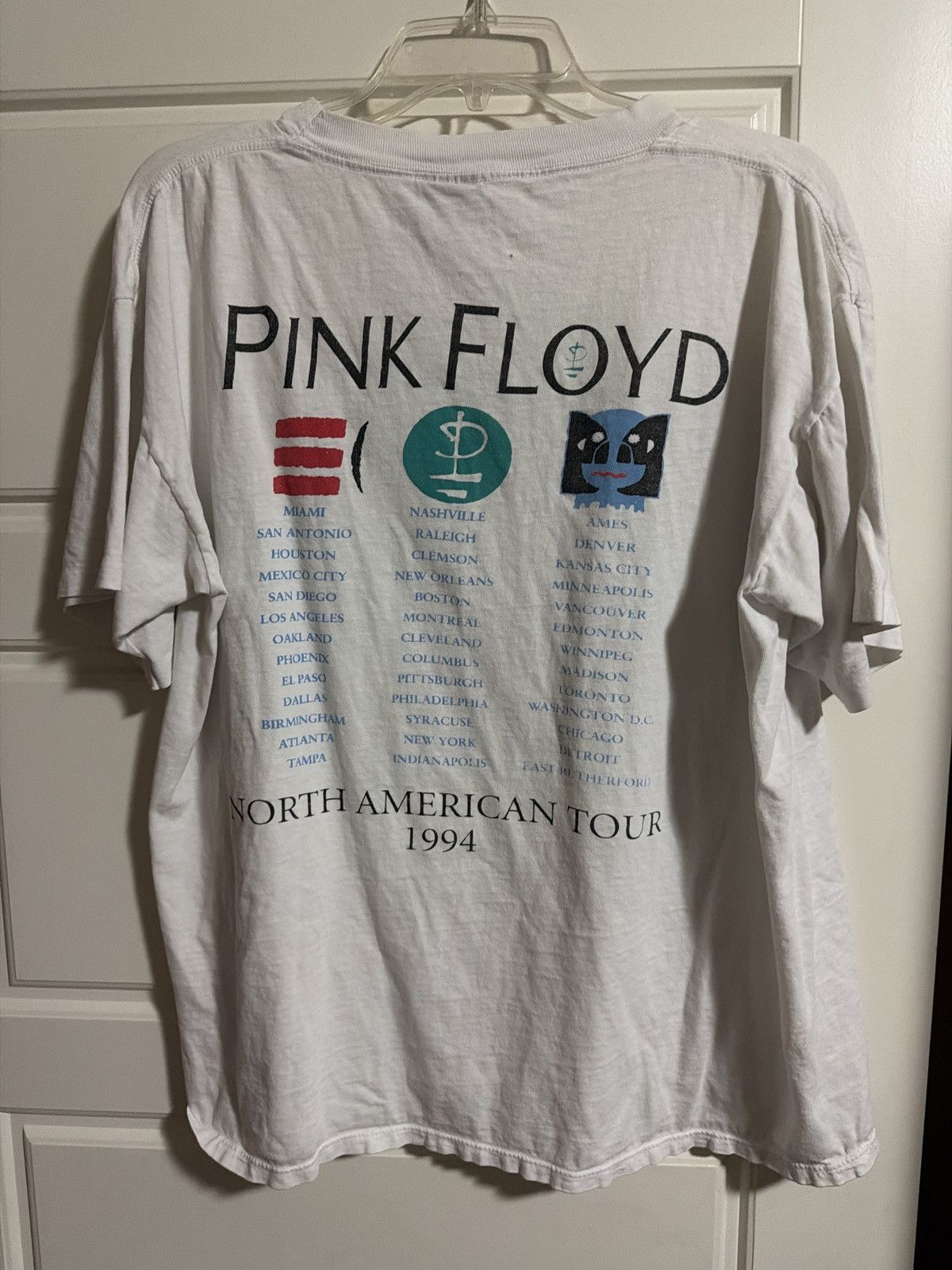 Brockum Pink Floyd North American Tour 1994 Vintage Size US XL / EU 56 / 4 - 4 Thumbnail