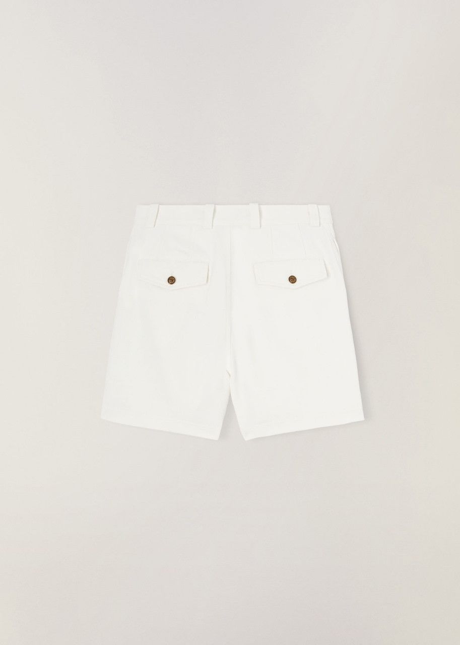 Loro Piana o1srvl11e0424 Shorts in White Size 36" / US 14 / IT 50 - 4 Thumbnail