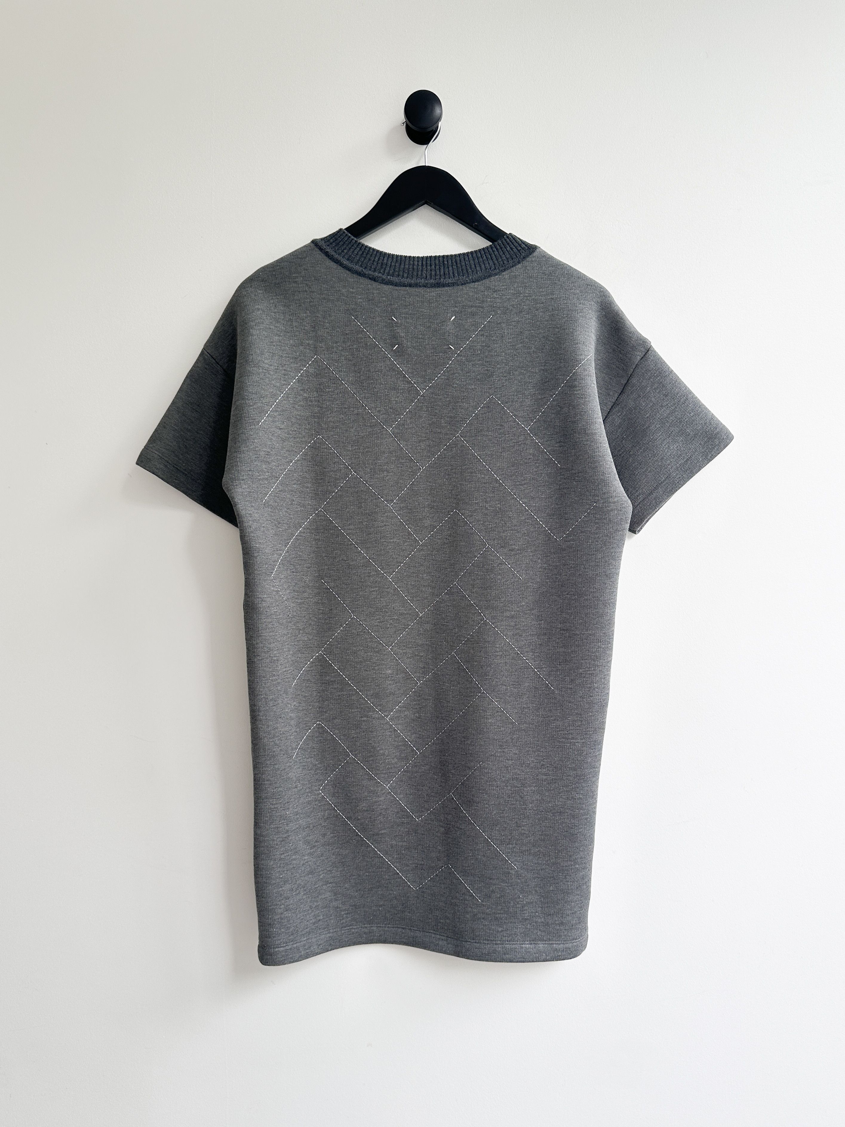 Maison Margiela Maison Margiela Gray Tunic Dress Mini Size XS / US 0-2 / IT 36-38 - 6 Thumbnail