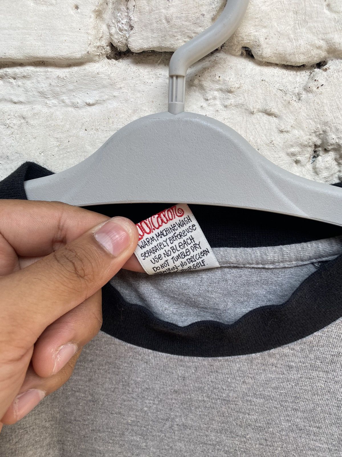 Stussy VINTAGE 90S STUSSY RINGER TEE MADE IN AUSTRALIA Size US L / EU 52-54 / 3 - 5 Thumbnail