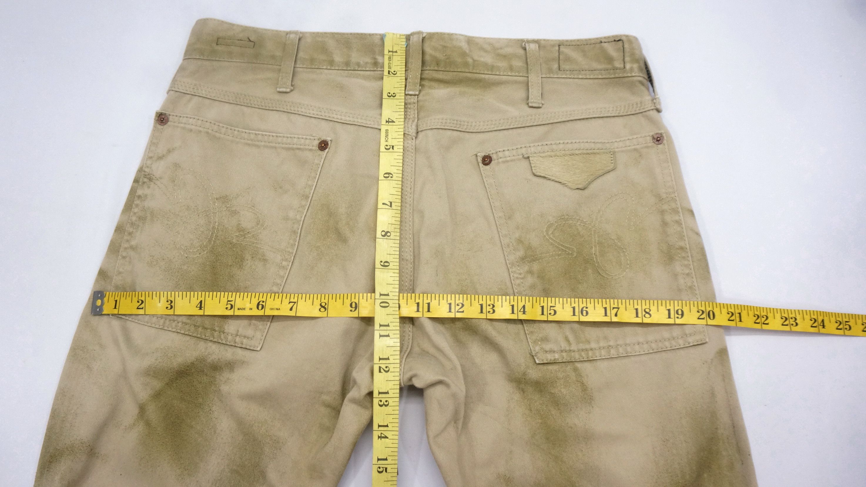 Japanese Brand 💥 Japan Blueway Made In Nippon Whisker Pants Size US 32 / EU 48 - 11 Thumbnail
