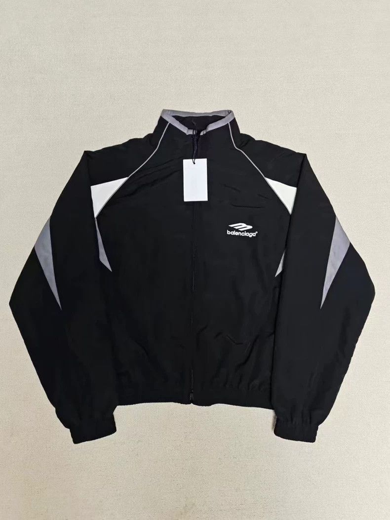 Balenciaga Balenciaga 23fw black grey color blocked 3B sports series t Size US S / EU 44-46 / 1 - 1 Thumbnail