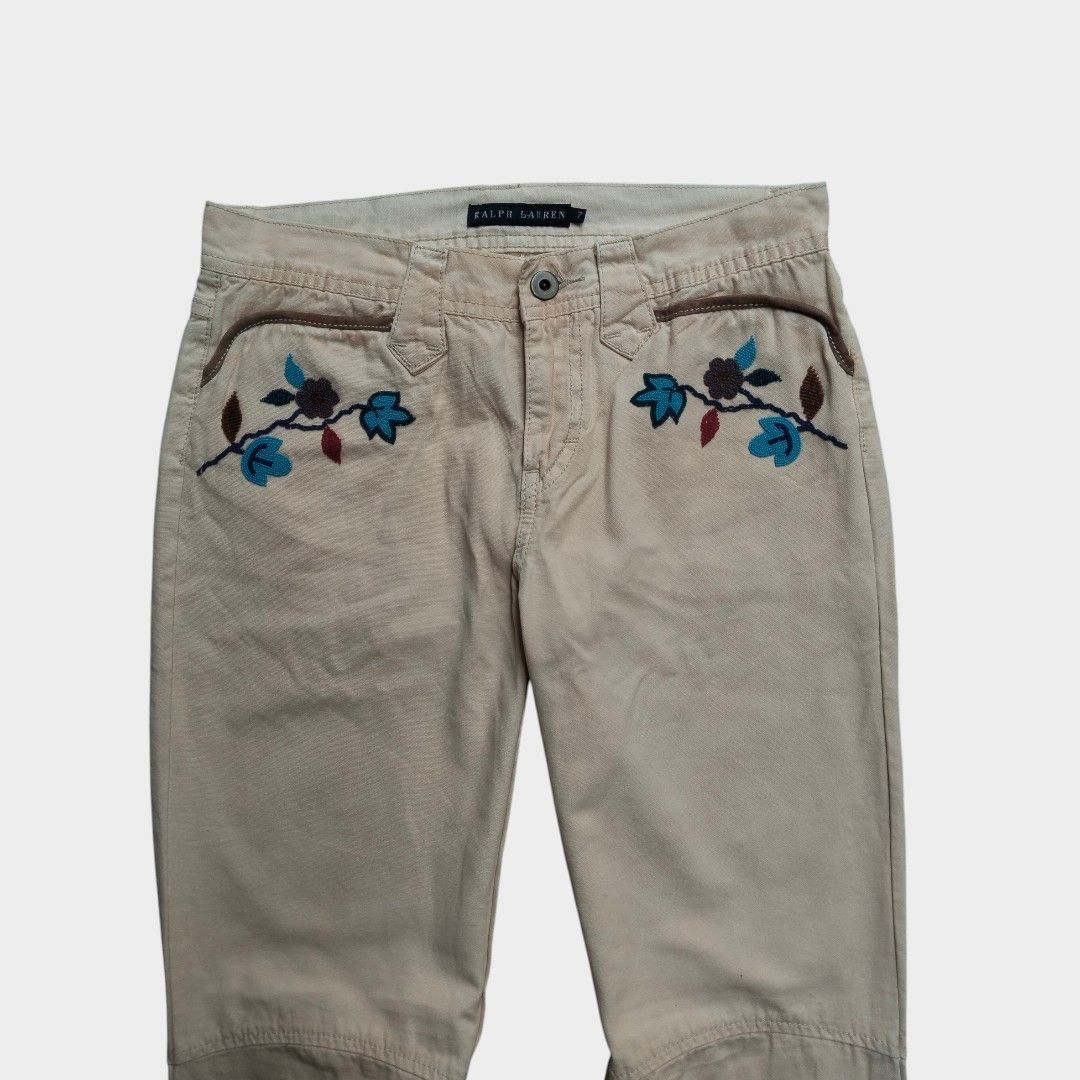 RRL Ralph Lauren Ralph Lauren flower pocket boothcut pants Size US 29 - 3 Thumbnail