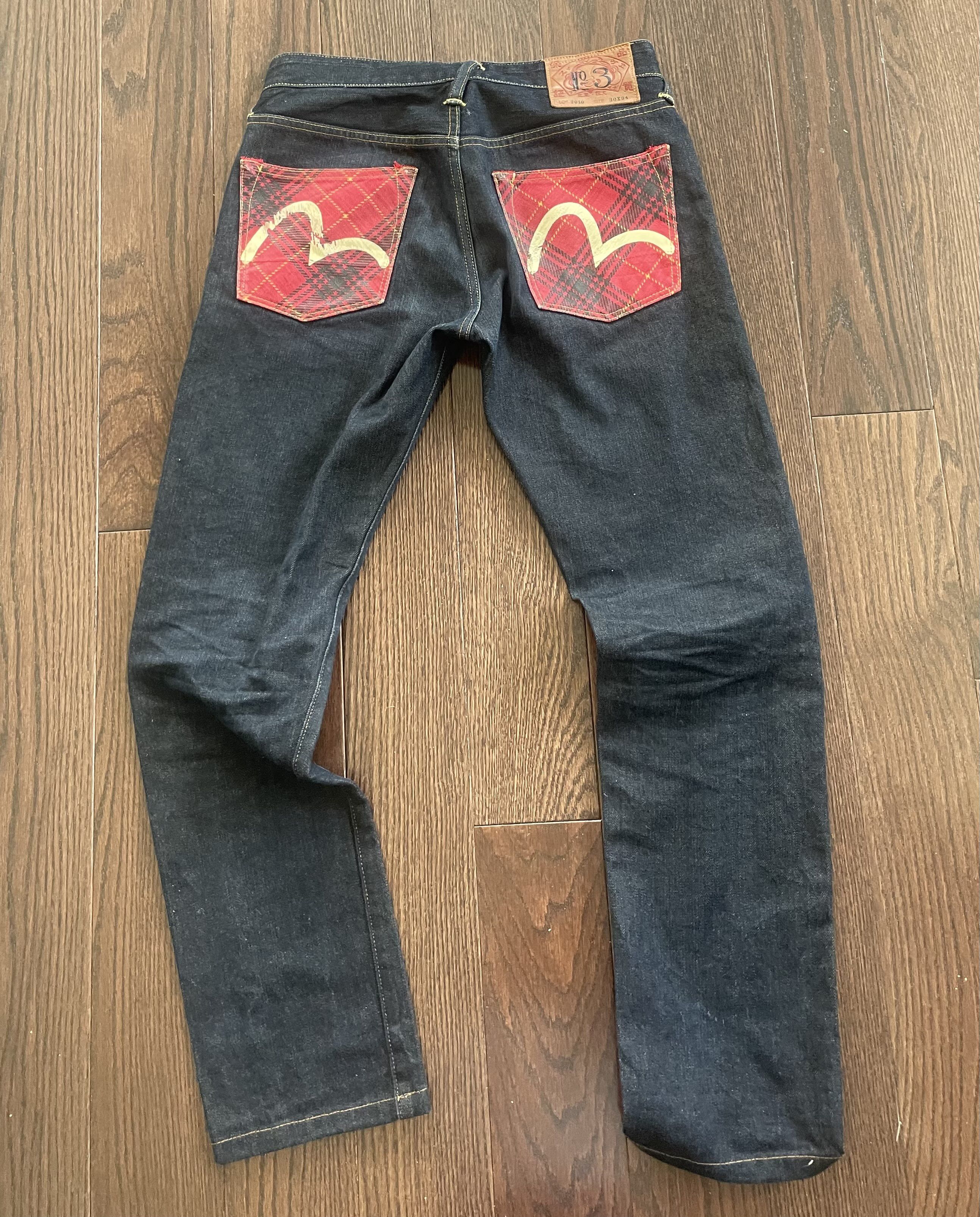 Evisu × Palace Evisu Palace dice jeans | Grailed
