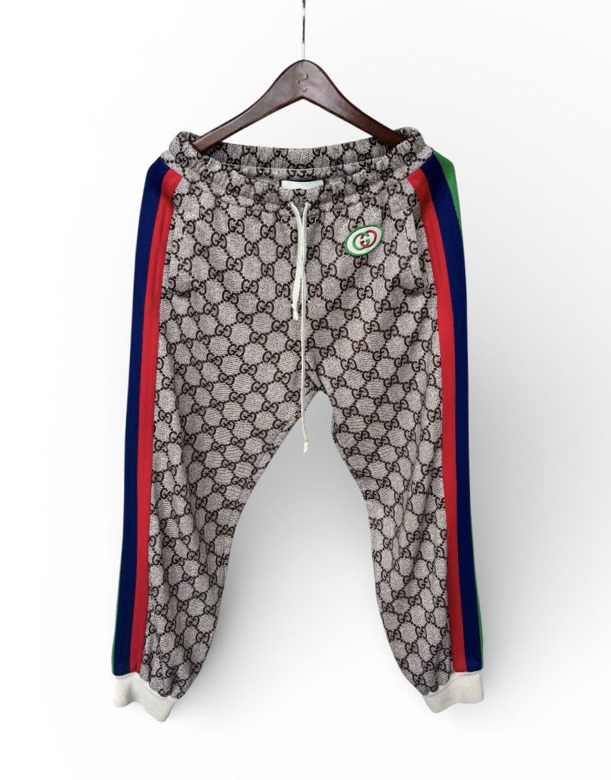 Gucci Gucci GG Supreme Monogram Pants Size US 31 - 1 Thumbnail