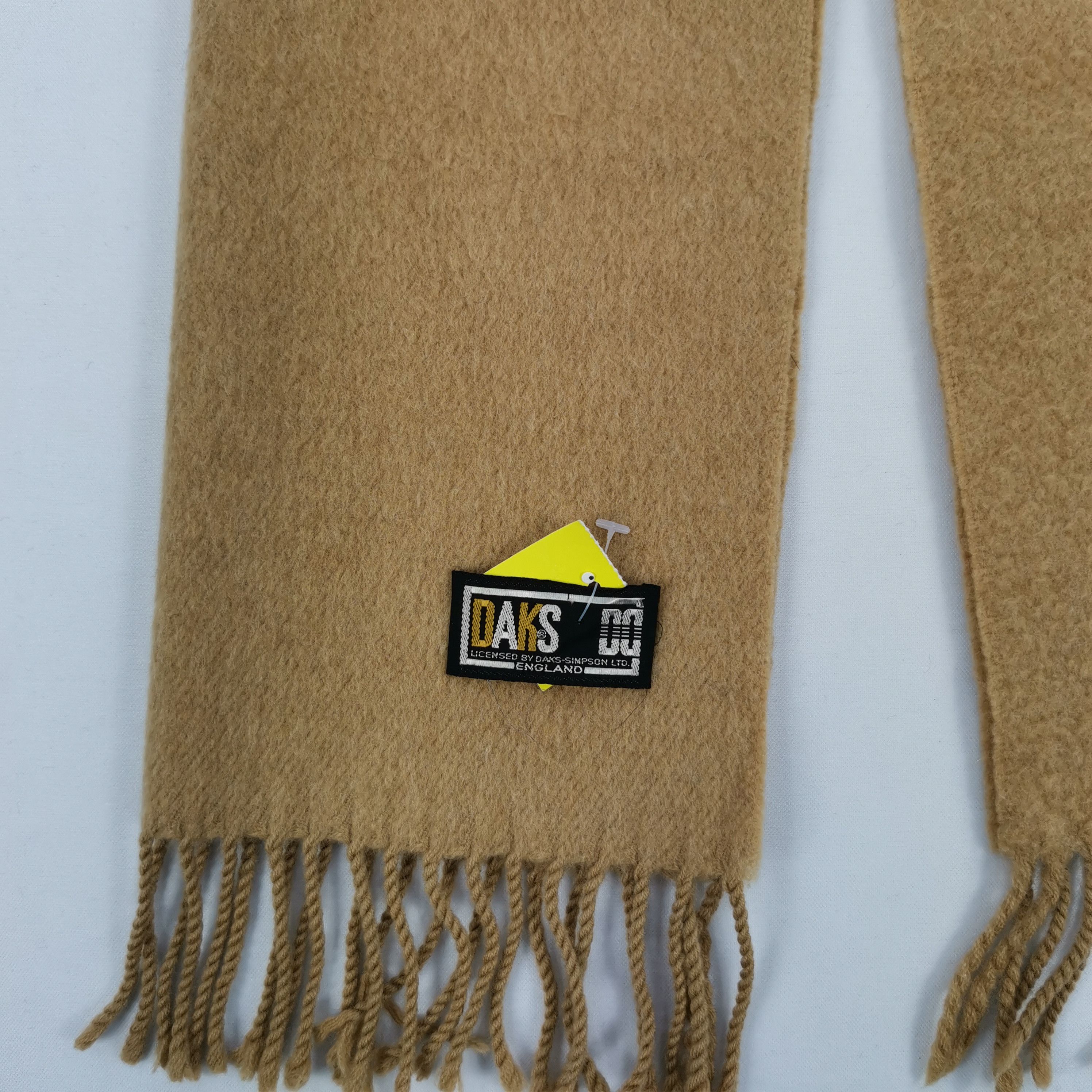 DAKS Vintage DAKS London Wool Scarf Muffler Cashmere Scarves Size ONE SIZE - 4 Thumbnail