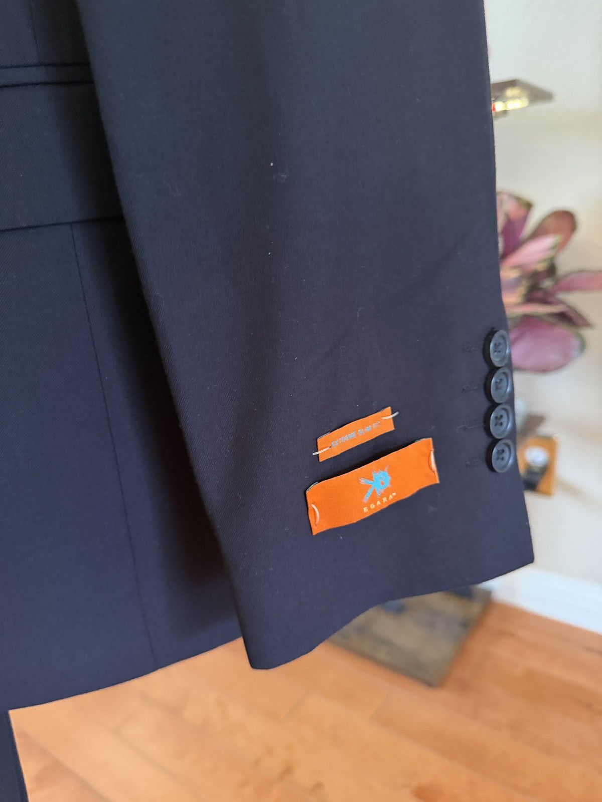 Egara Black Suit Size 40R - 5 Thumbnail