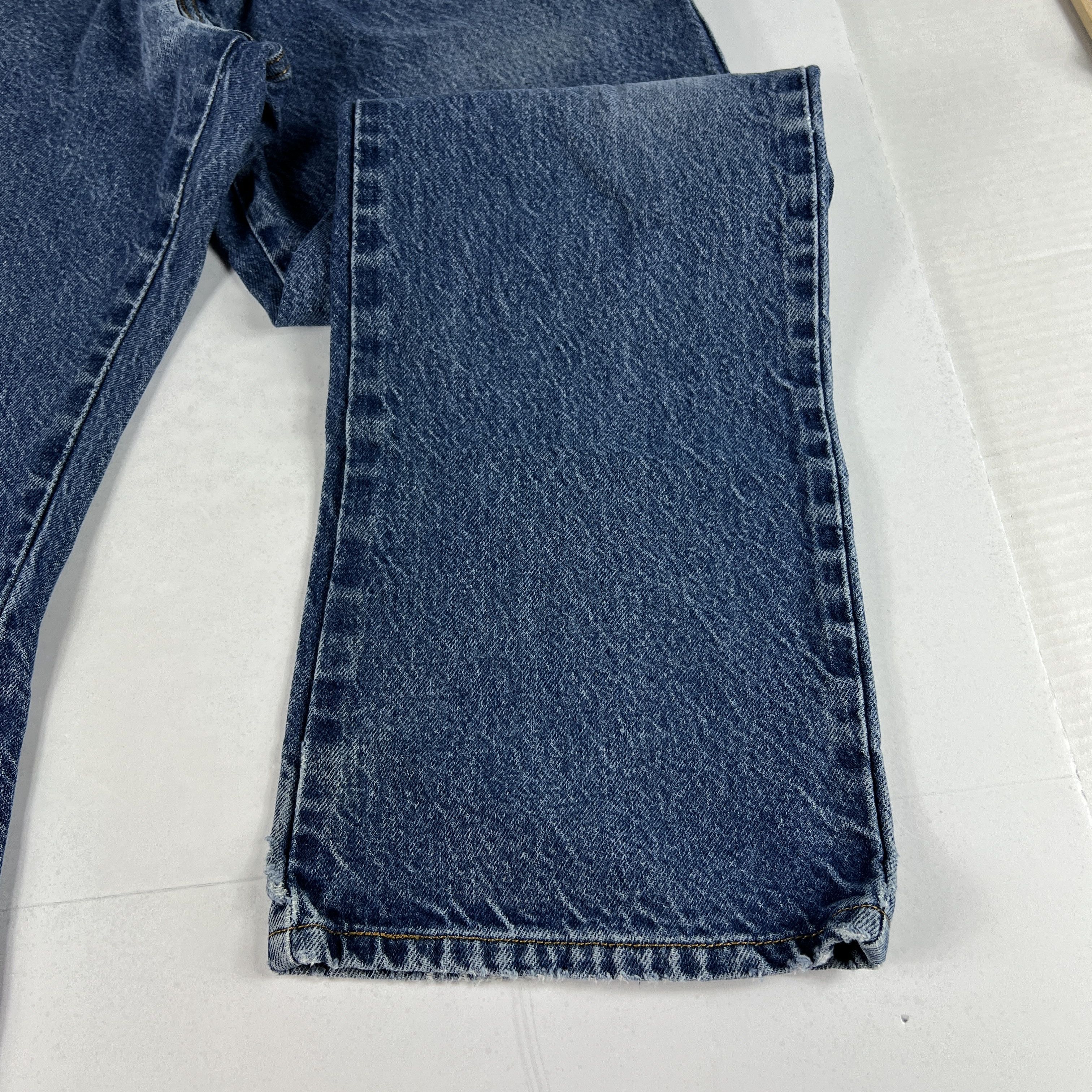 Levi's Y2K Levi's Jeans 517 Boot Cut Blue Faded Cotton Denim Size US 36 / EU 52 - 6 Thumbnail