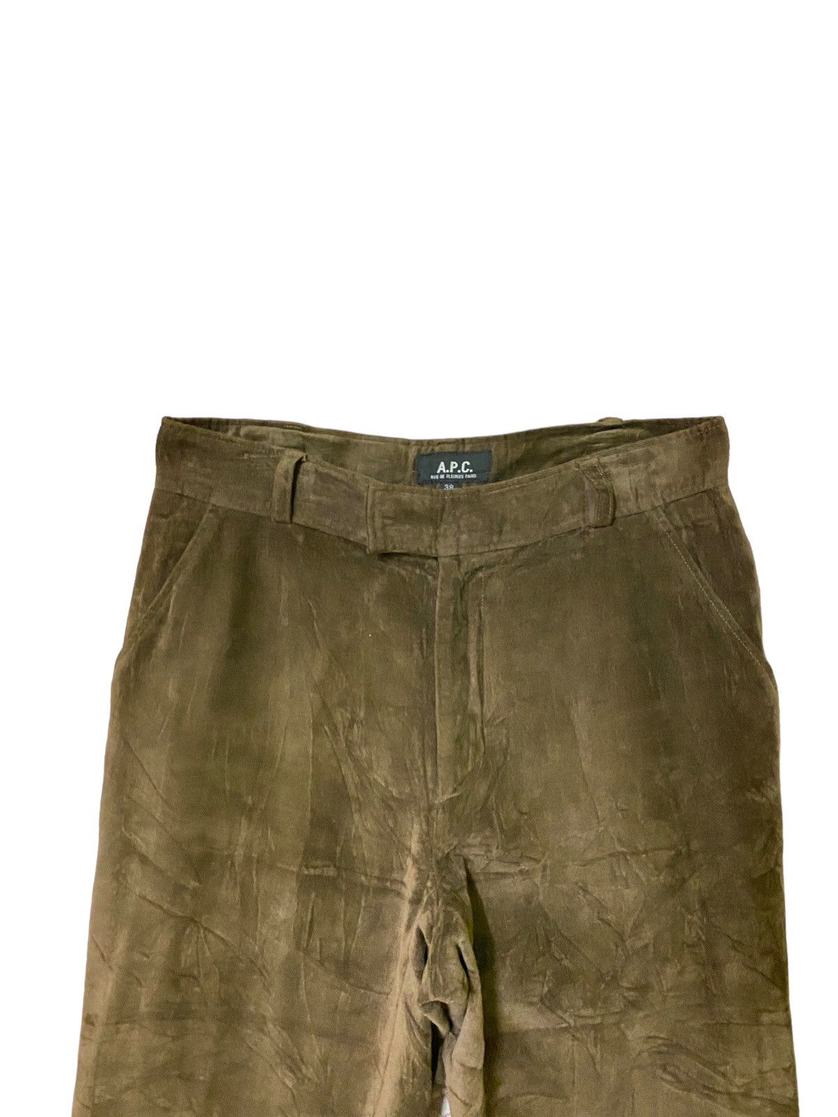 A.P.C. × Vintage Vintage APC France Riri Zip Velvet Pant Size US 27 - 3 Thumbnail