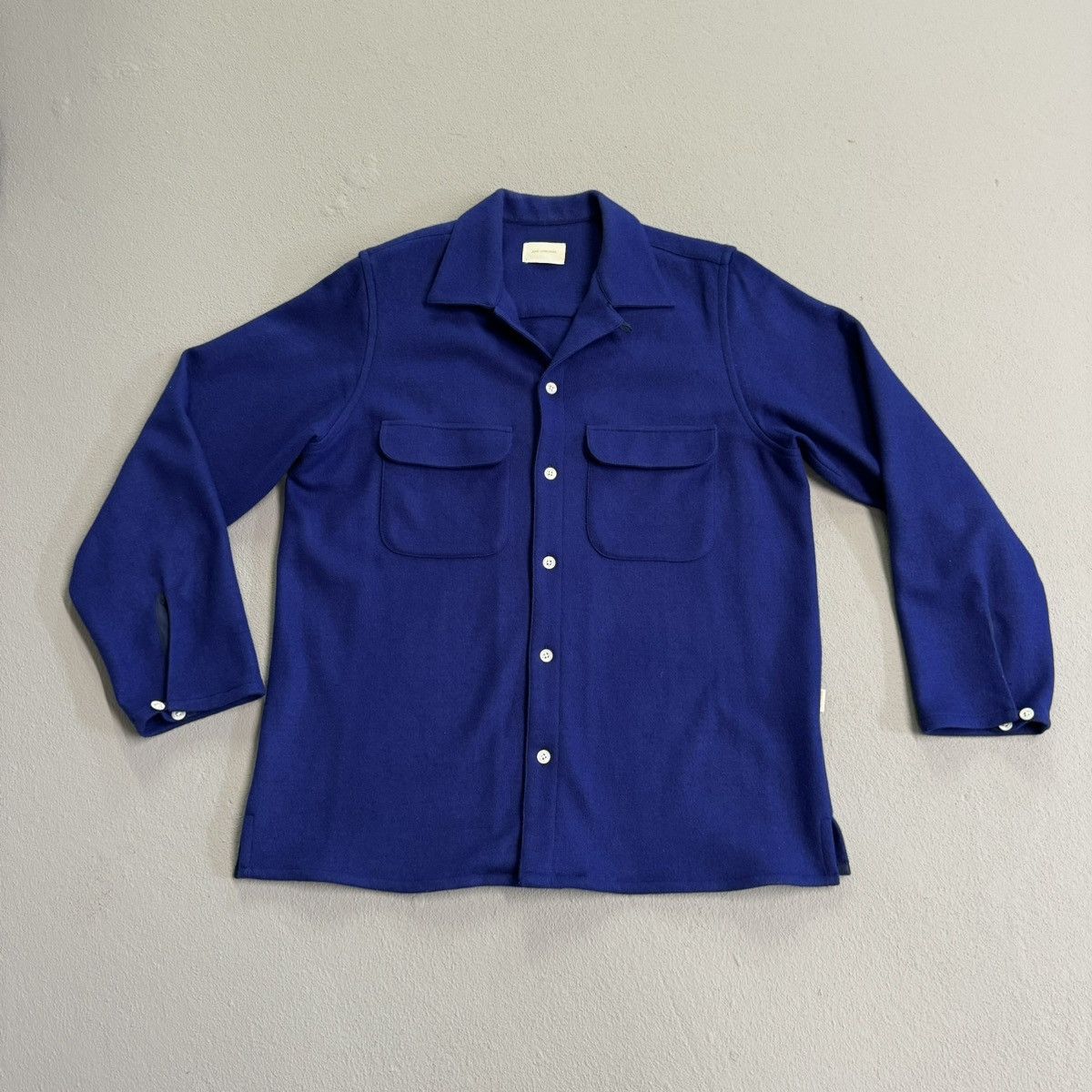 image of Aime Leon Dore Safari Shirt in Blue, Men's (Size Small)