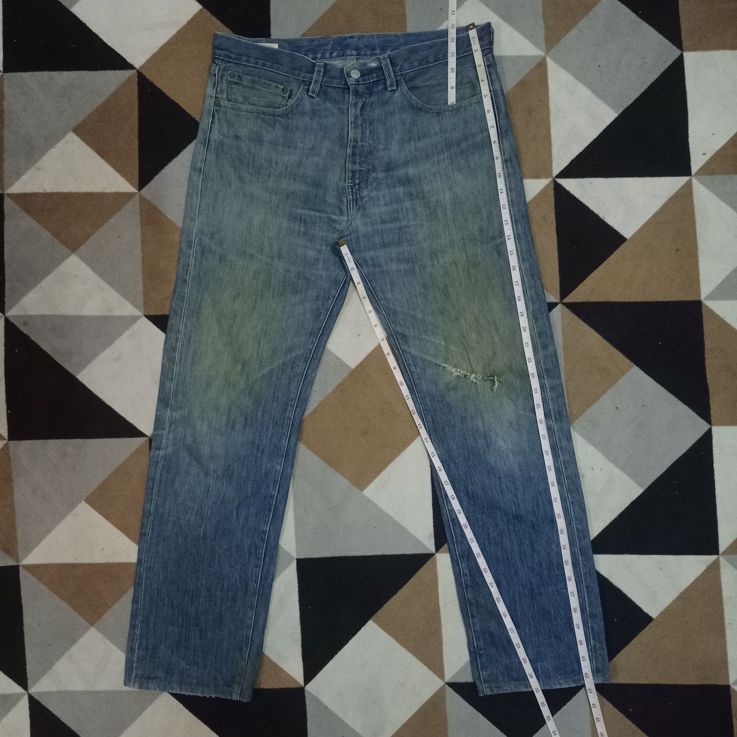 Levi's Vintage USA Levis Big E Mud Wash Baggy Jeans 36x31 Size US 36 / EU 52 - 11 Thumbnail