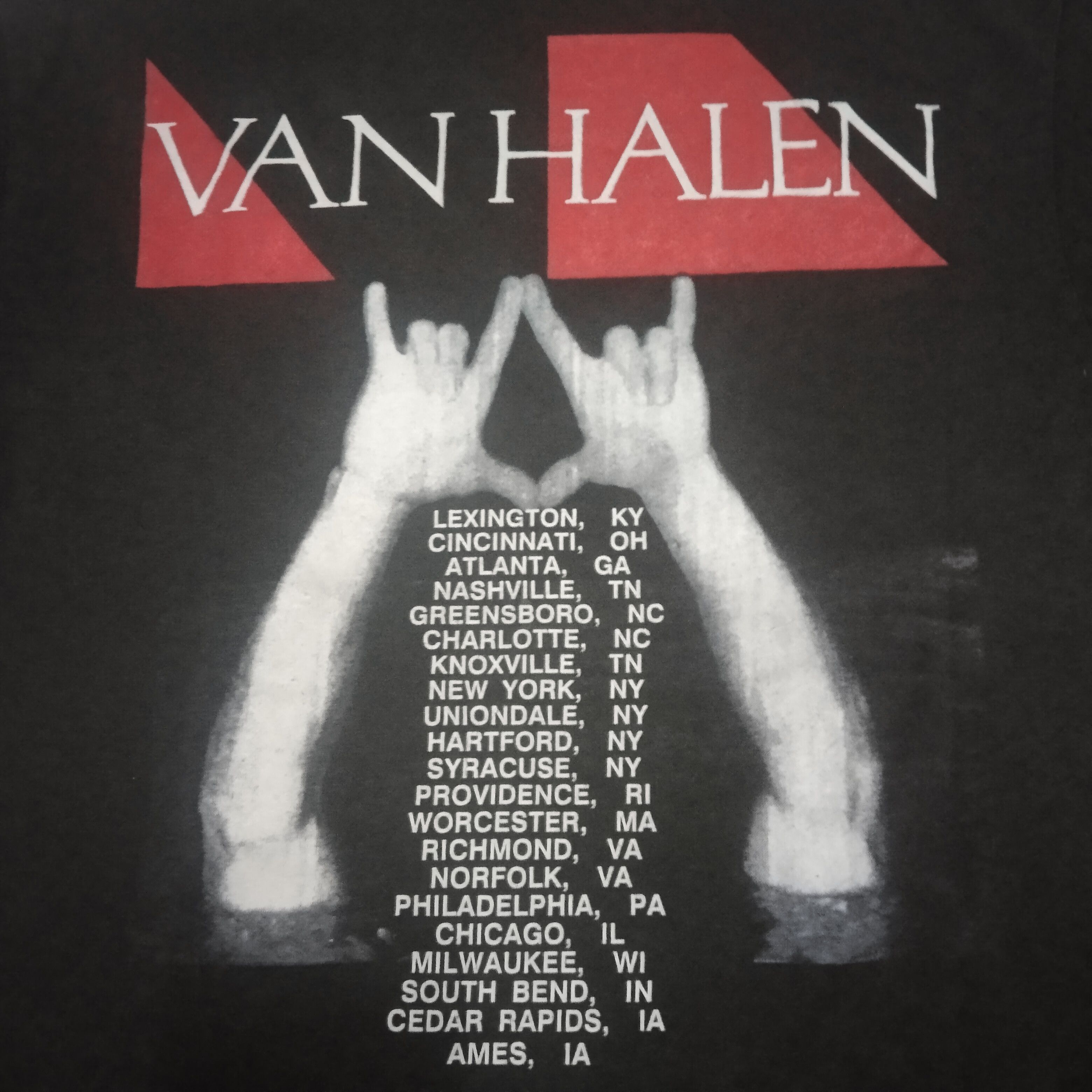 Band Tees × Vintage Vintage 80s Van Halen OU 812 Tee Size US M / EU 48-50 / 2 - 10 Thumbnail