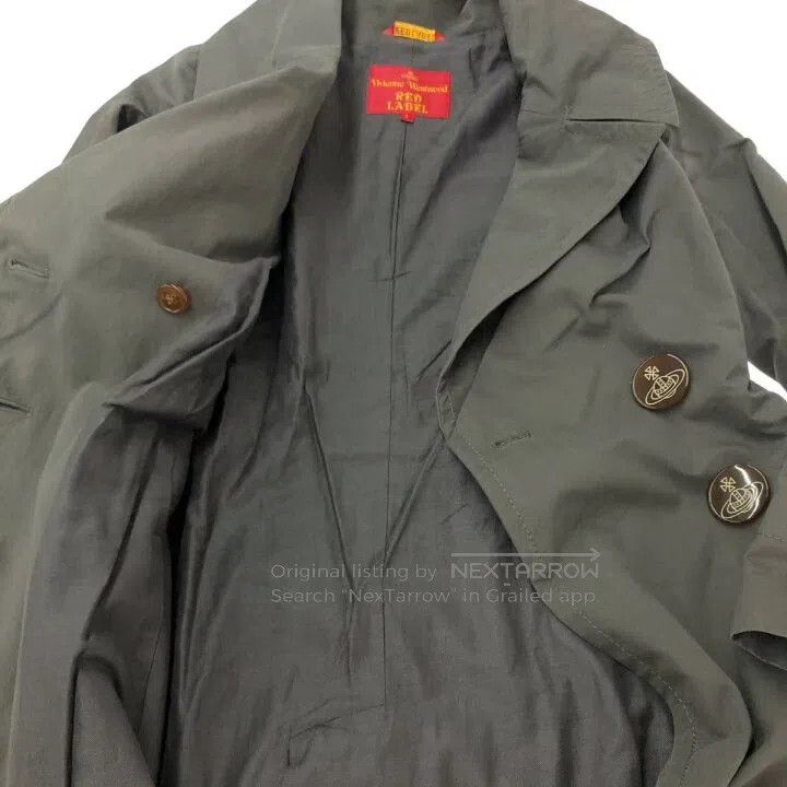 Vivienne Westwood Vivienne Westwood Red Label Asymmetrical Overcoat/Trench C Size L / US 10 / IT 46 - 5 Thumbnail