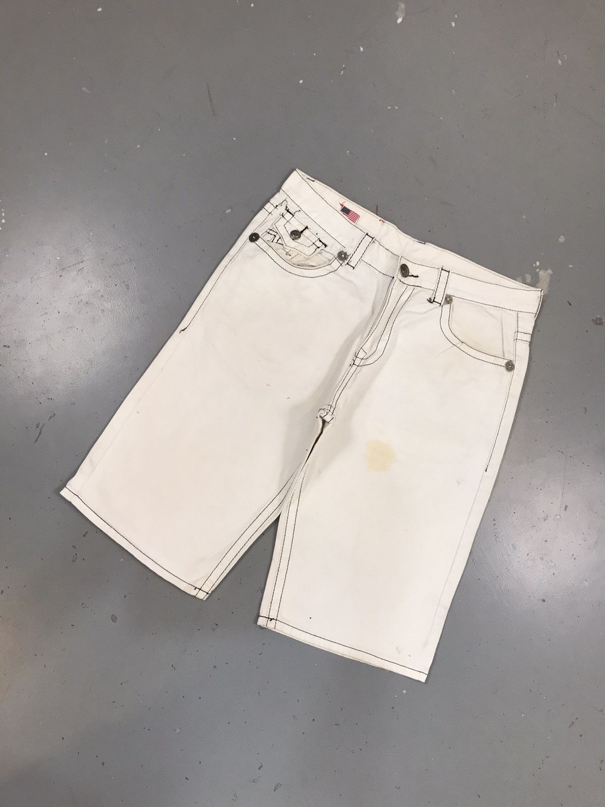 True Religion × Vintage Vintage true religion inspired Joey super T denim jort Size US 36 / EU 52 - 3 Thumbnail