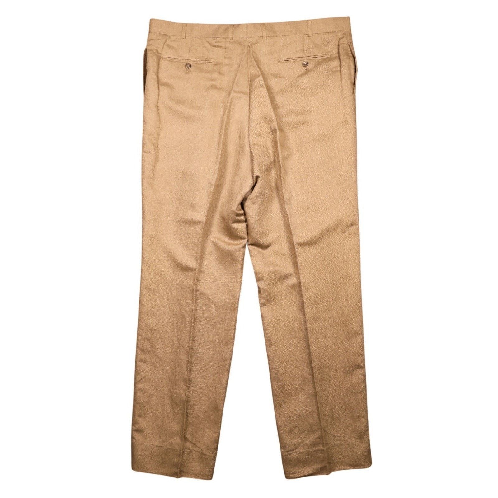 Haspel Vintage Haspel 2 Piece Suit Mens 48L Tan Brown Size 48L - 6 Thumbnail