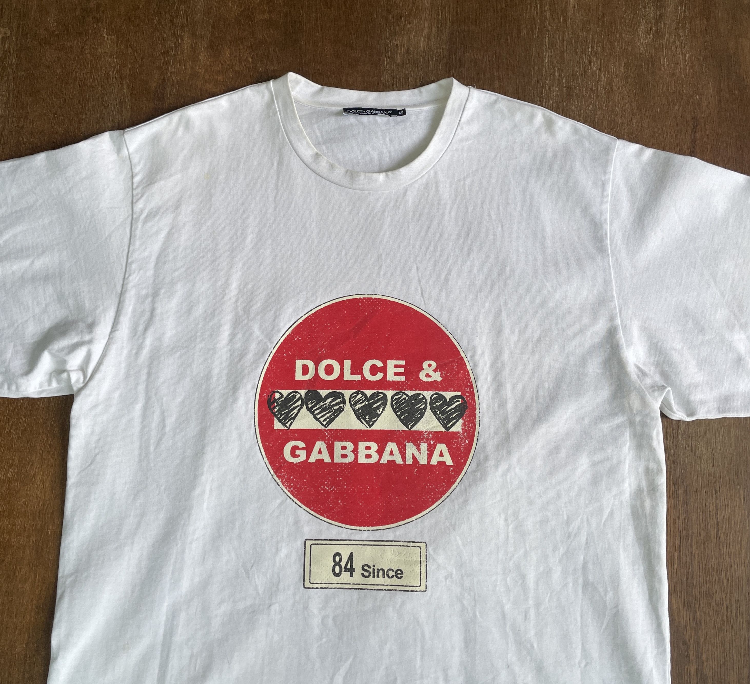 Dolce & Gabbana D&G Vintage Tee Size US M / EU 48-50 / 2 - 2 Thumbnail