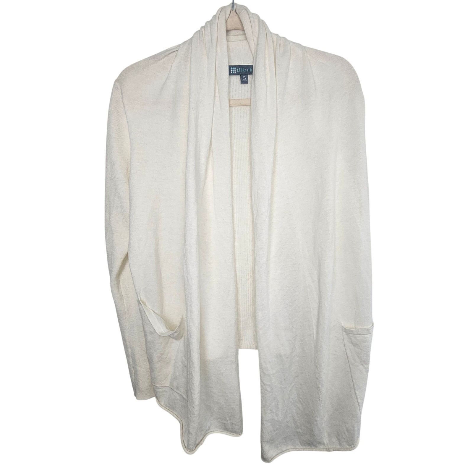 Titleist Title Nine Womens Merino Wool Cardigan Sweater Sz S Open Size S / US 4 / IT 40 - 1 Thumbnail