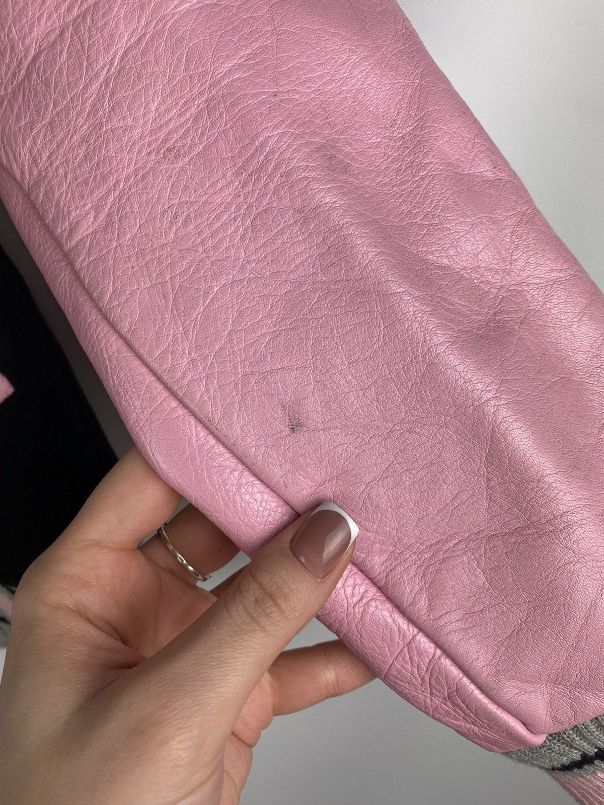 Japanese Brand Alba Rosa My Tane varsity leather / wool bomber jacket Size S / US 4 / IT 40 - 14 Thumbnail