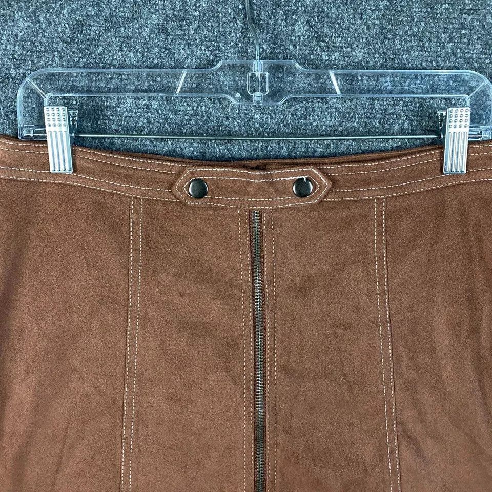 Other Cupcakes & Cashmere Mini Skirt Women's Size 4 Brown Adults Size 27" / US 4 / IT 40 - 2 Thumbnail