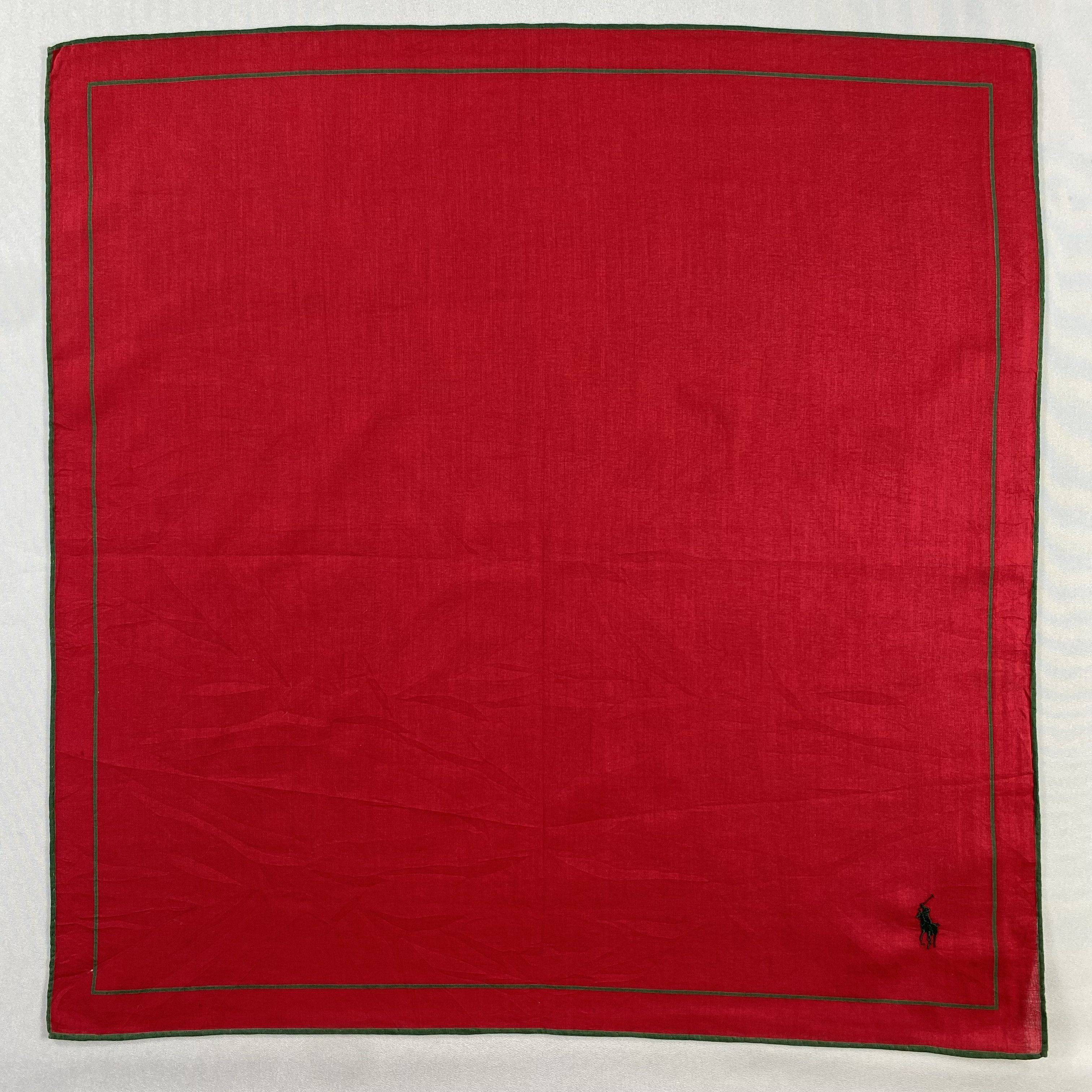 Polo Ralph Lauren × Vintage Polo ralph Lauren Neckerchief / Bandana / Handkerchief-P673 Size ONE SIZE - 1 Thumbnail