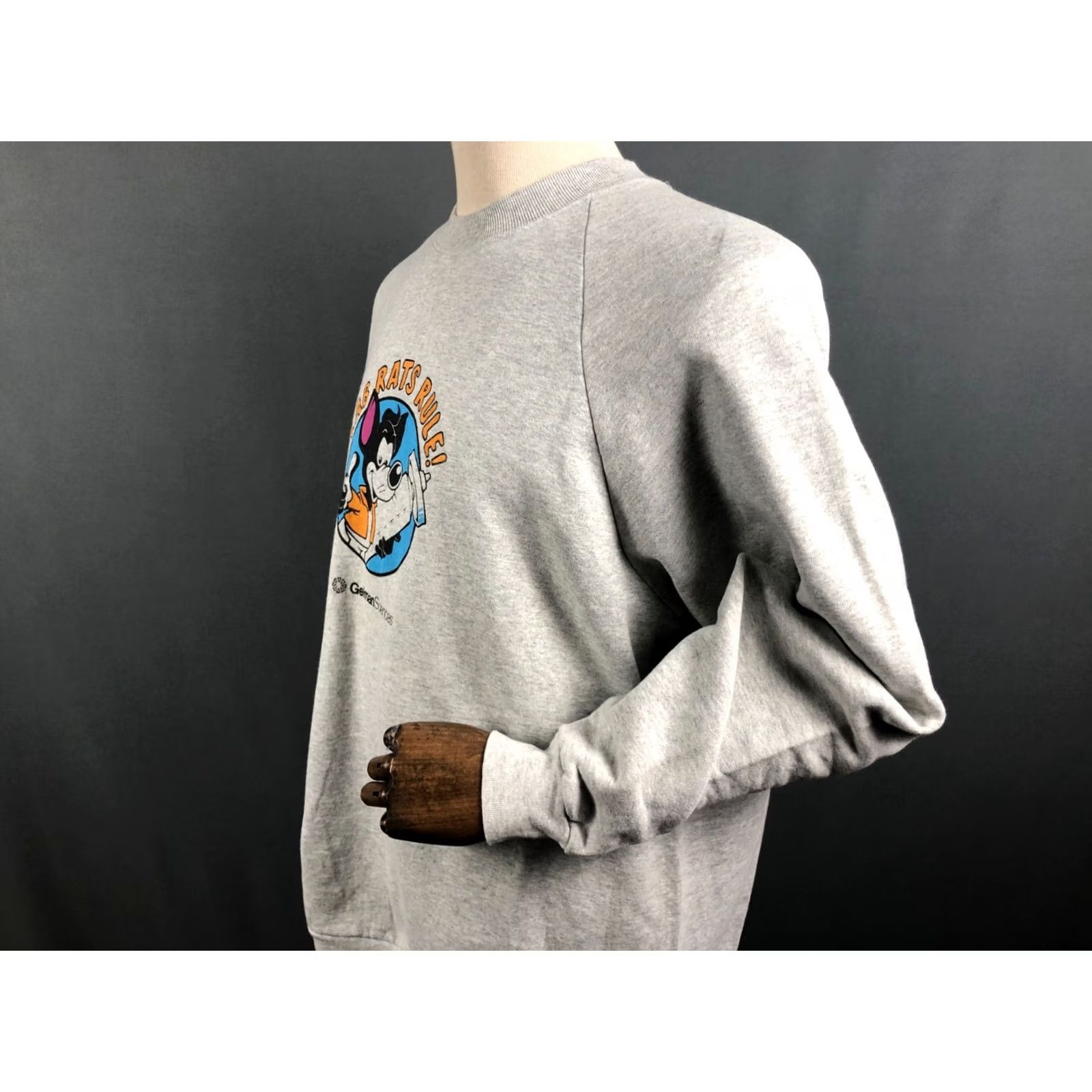 Fruit Of The Loom Fruit of the Loom Shirt Mens XL Gray Screen Stars Sweatshirt Cotton Men Size Size US XL / EU 56 / 4 - 6 Thumbnail