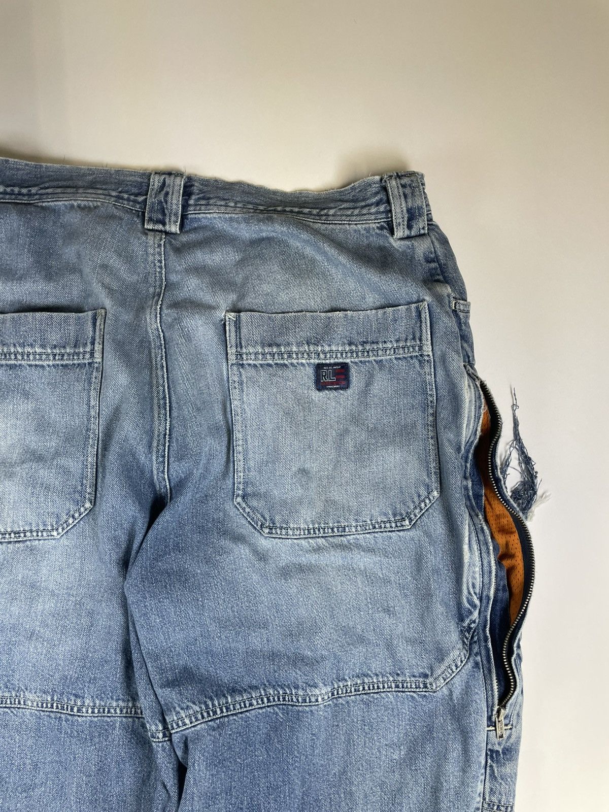 Polo Ralph Lauren Baggy Ralph Lauren Jeans Size US 33 - 5 Thumbnail