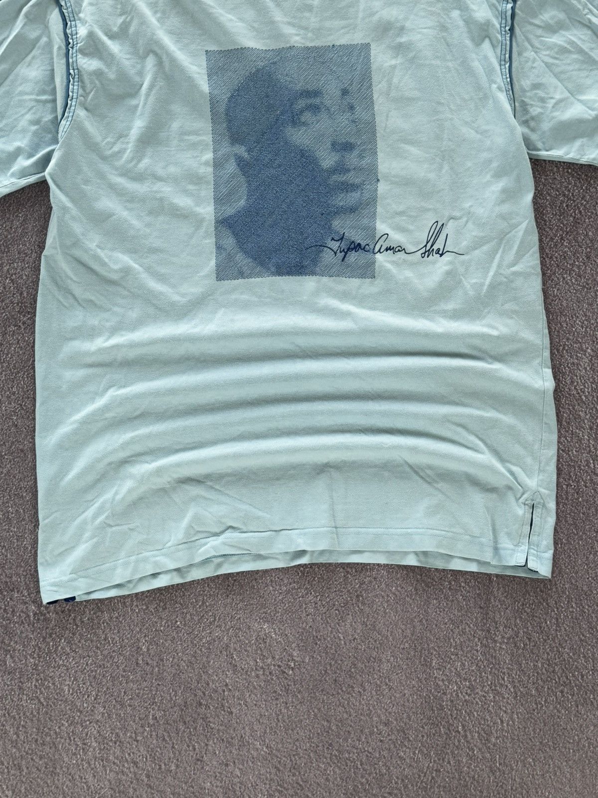 Makaveli 00s Makaveli 2Pac Graphic Print Y2K T-Shirt Size US L / EU 52-54 / 3 - 3 Thumbnail