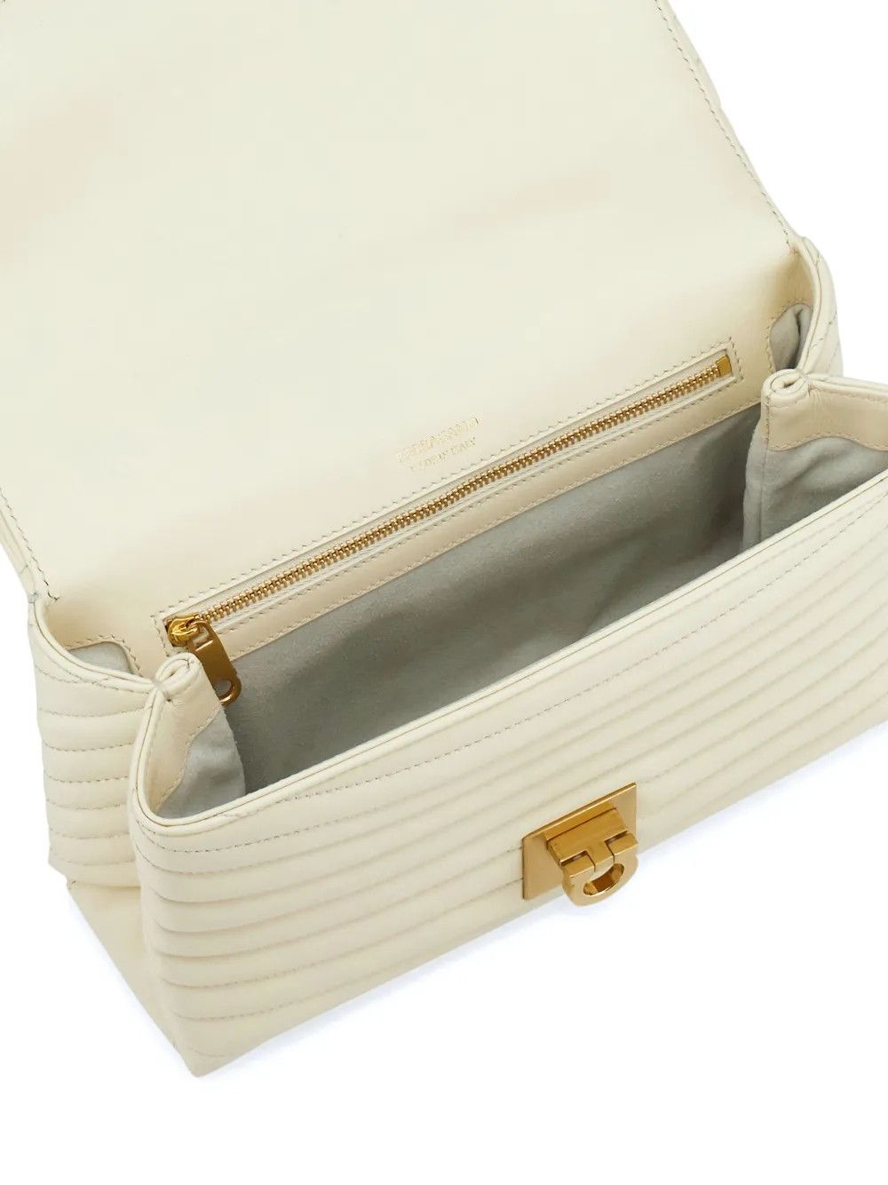 Salvatore Ferragamo o1s1rm0325 Size: OS / Shoulder Bag in White Size ONE SIZE - 5 Thumbnail