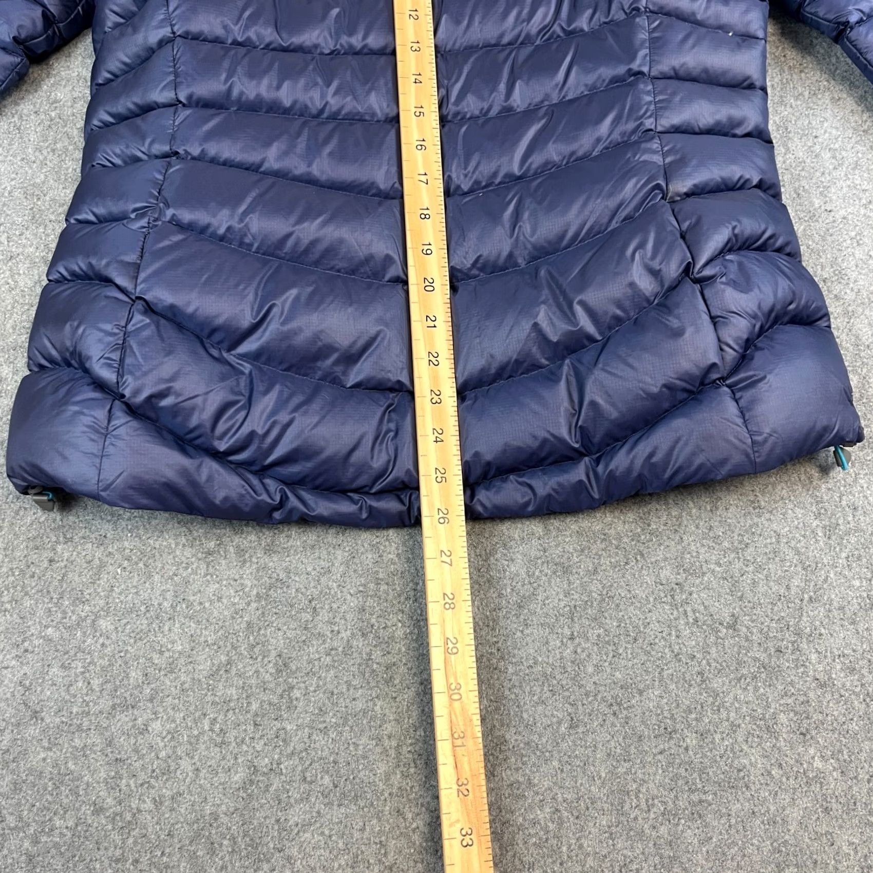 Rab RAB Womens Jacket Coil Coat UK 12 Blue Puffer Duck Down Cirque NIKIWAX Jacket Size XL / US 12-14 / IT 48-50 - 3 Thumbnail