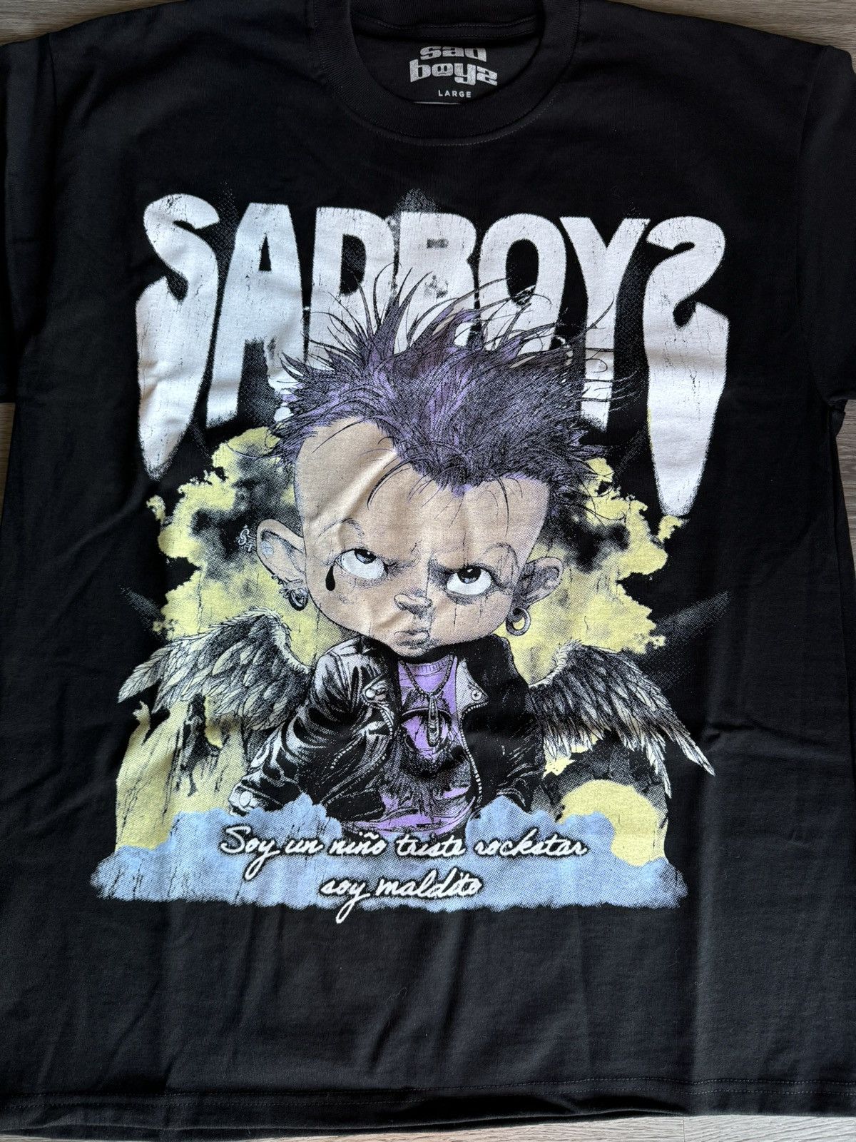 Sad Boys Sad Boys Niño Triste Tee Size US L / EU 52-54 / 3 - 2 Thumbnail