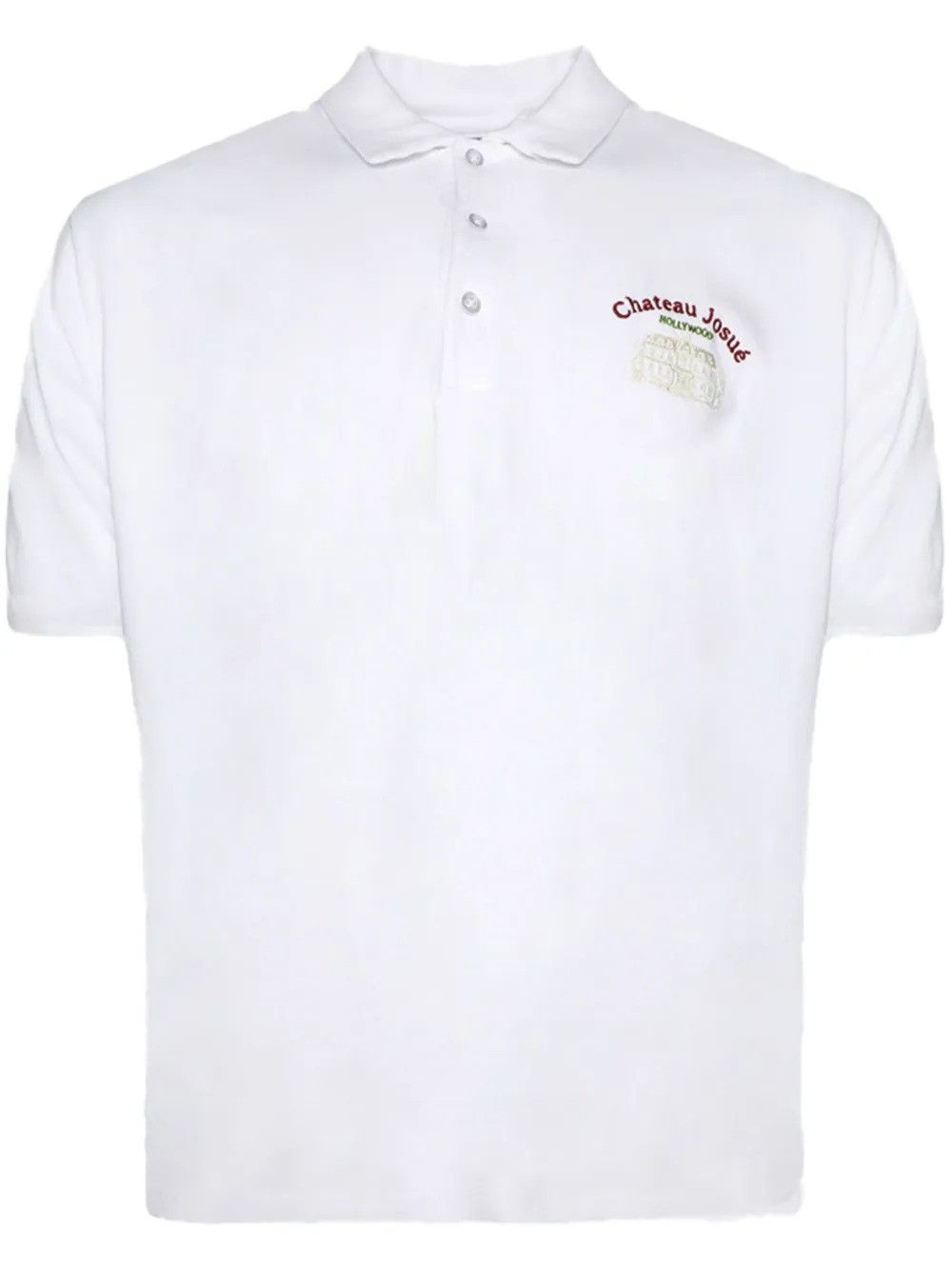 Gallery Dept. o1mle0226 Chateau Josue Polo Shirt in White Size US M / EU 48-50 / 2 - 4 Thumbnail