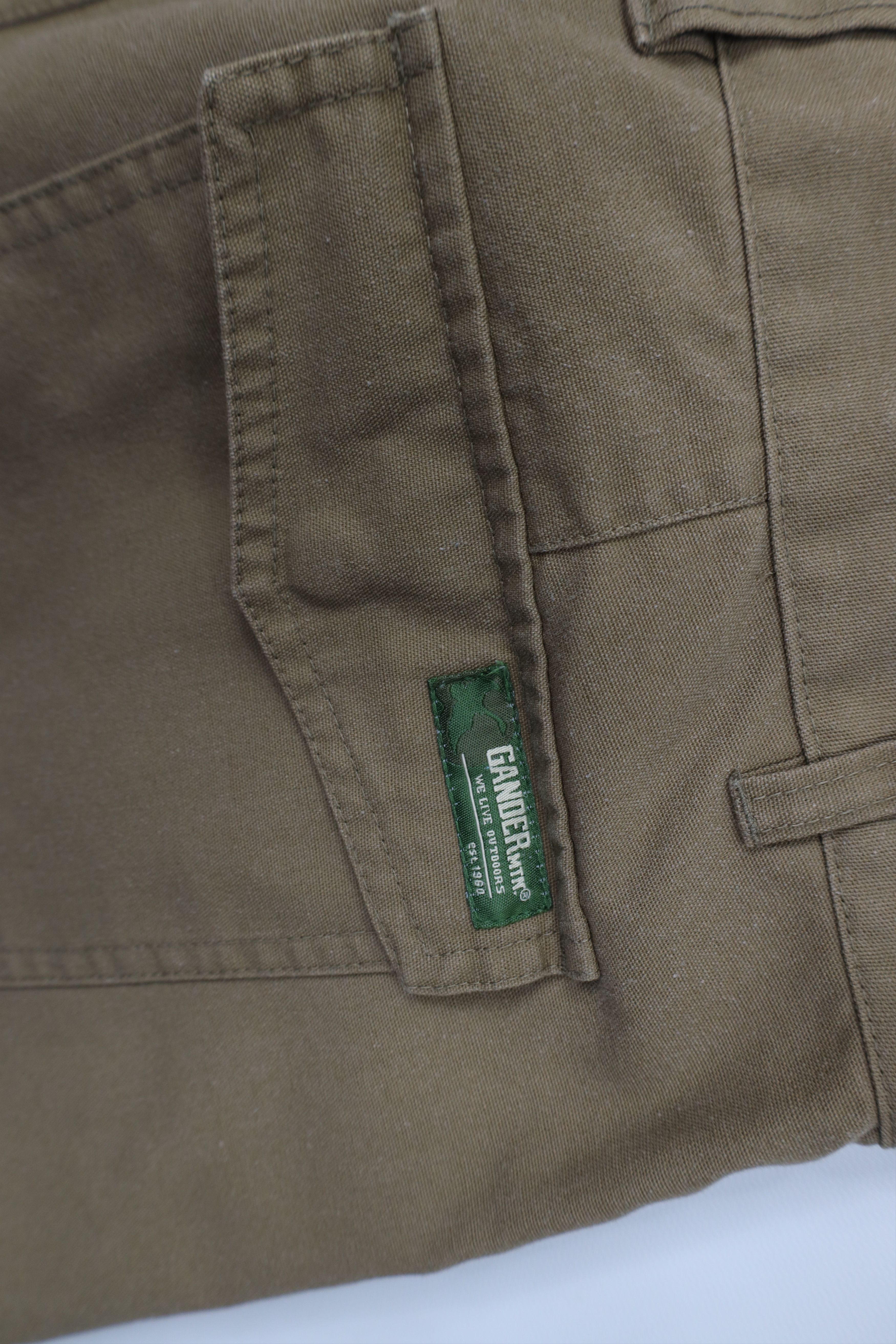 Vintage Vintage Gander Mountain Wide Leg Field Brush Pants Brown Size US 38 / EU 54 - 13 Thumbnail