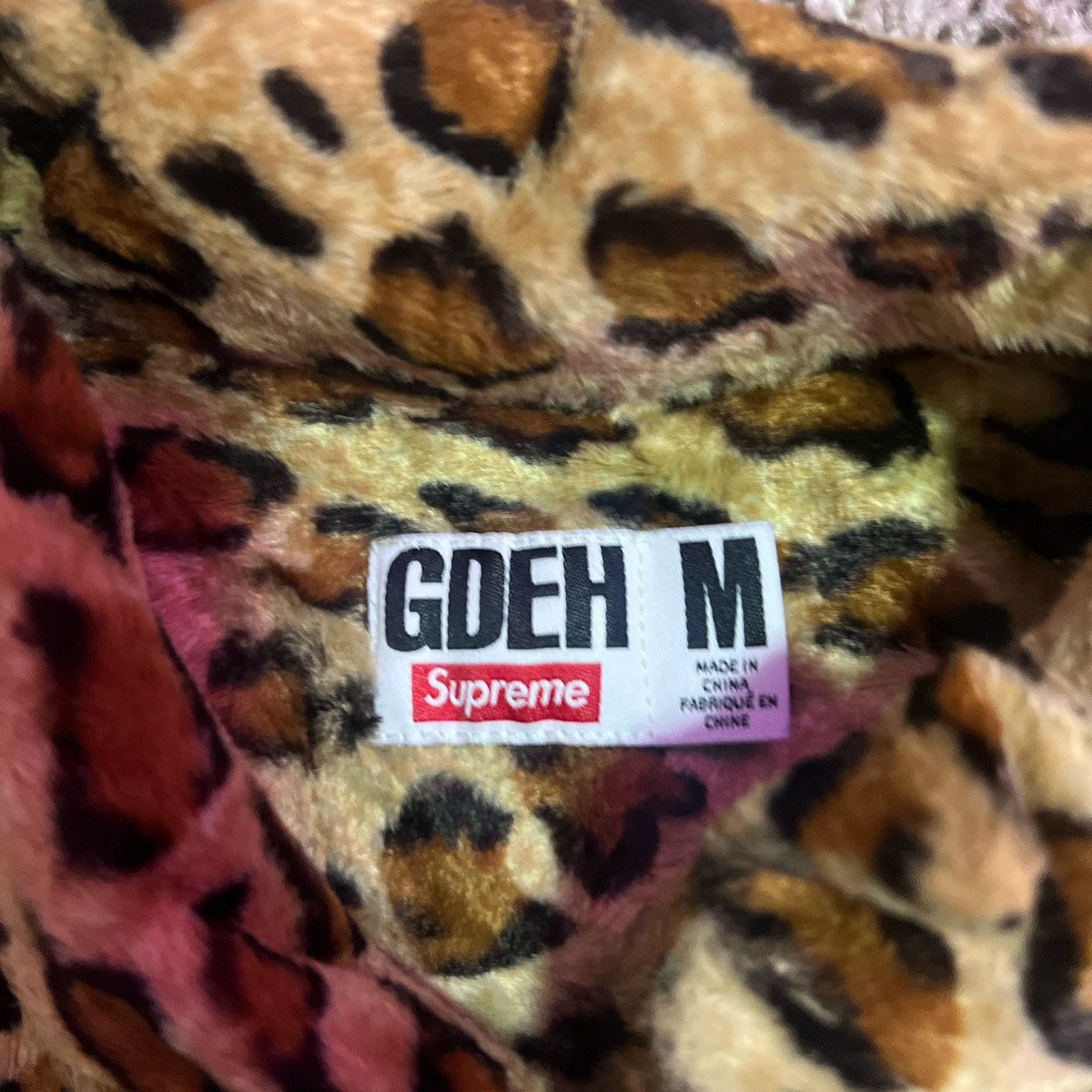 GOODENOUGH × Supreme supreme goodenough crushed rayon shirt leopard print Size US M / EU 48-50 / 2 - 3 Thumbnail