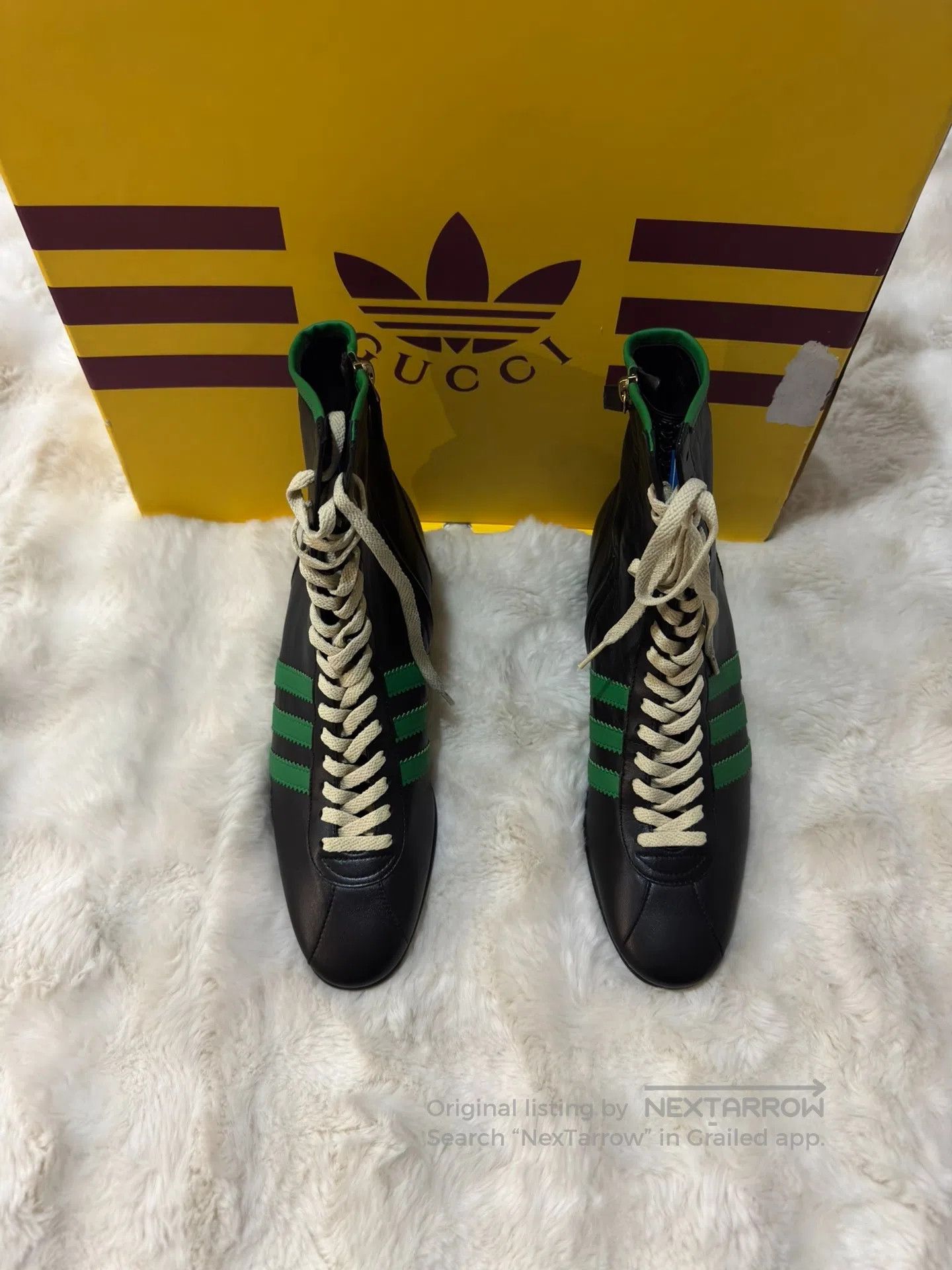 Gucci Guicci Lace-up Boots Men's Boots| Size US 10 / EU 43 - 6 Thumbnail