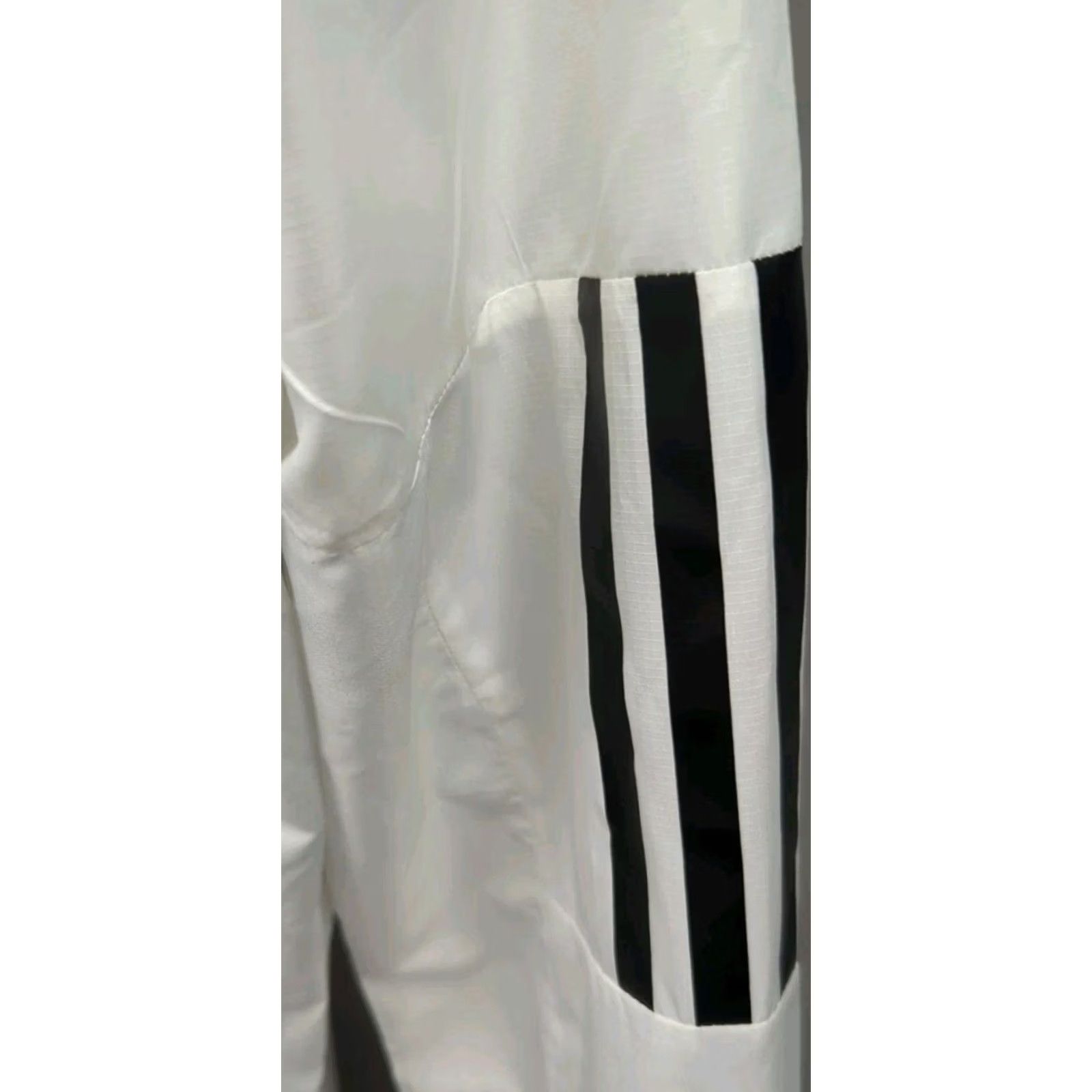 Adidas Adidas Windrunner S2S Jacket White Windbreaker Running Workout Hooded Men Small Size US S / EU 44-46 / 1 - 6 Thumbnail