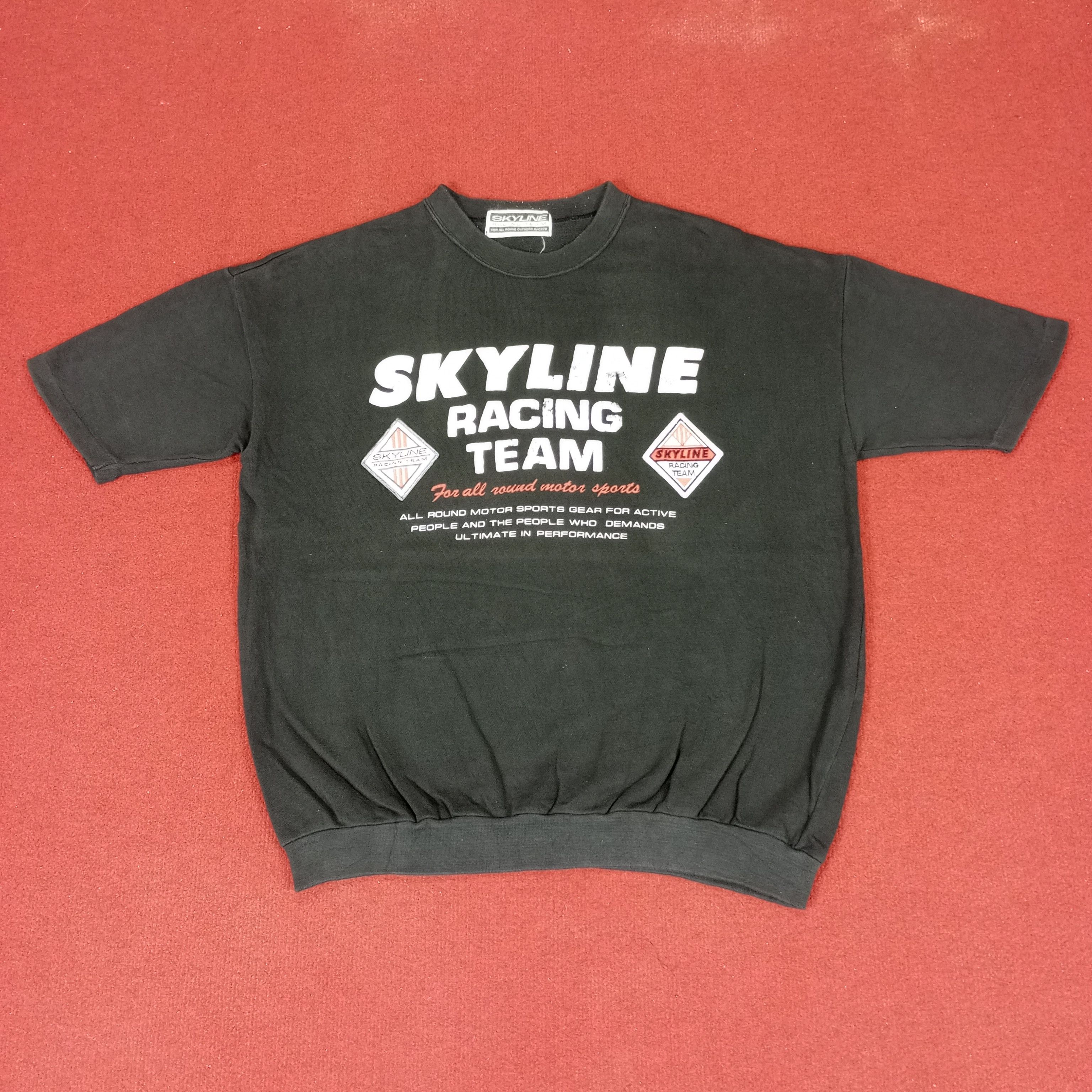 Skyline Racing Team Outdoor Sports Vintage Tshirt